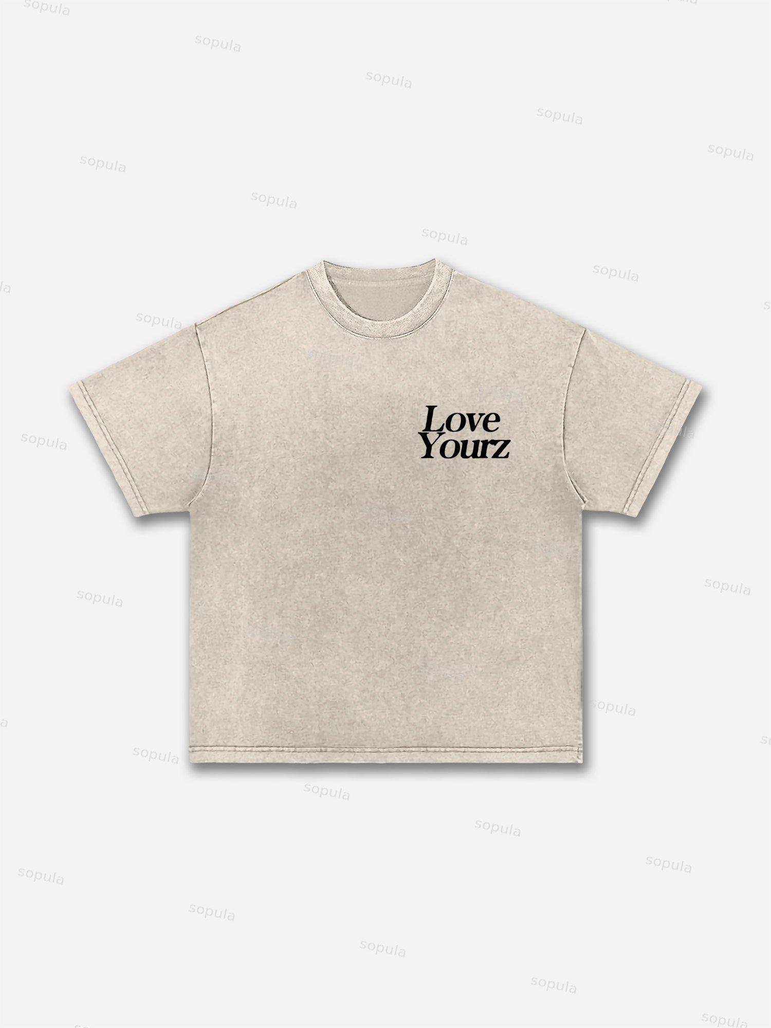 Sopula No Such Thing As, A Life That's Better Than Yourz Acid Washed T-Shirt Product Image