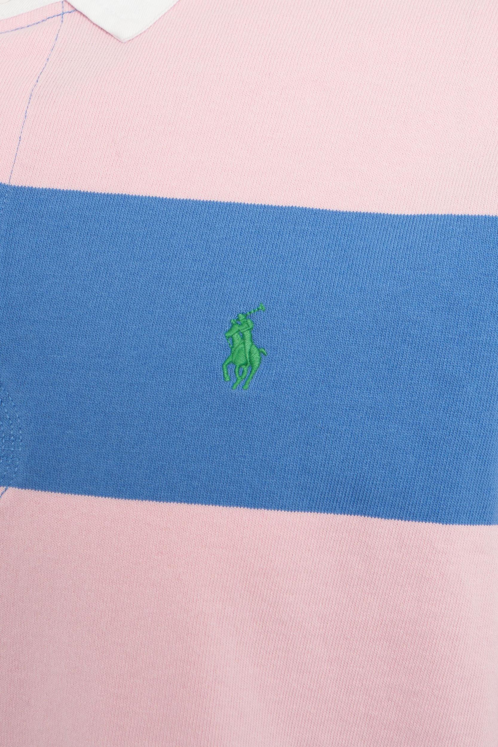 Striped polo shirt Product Image