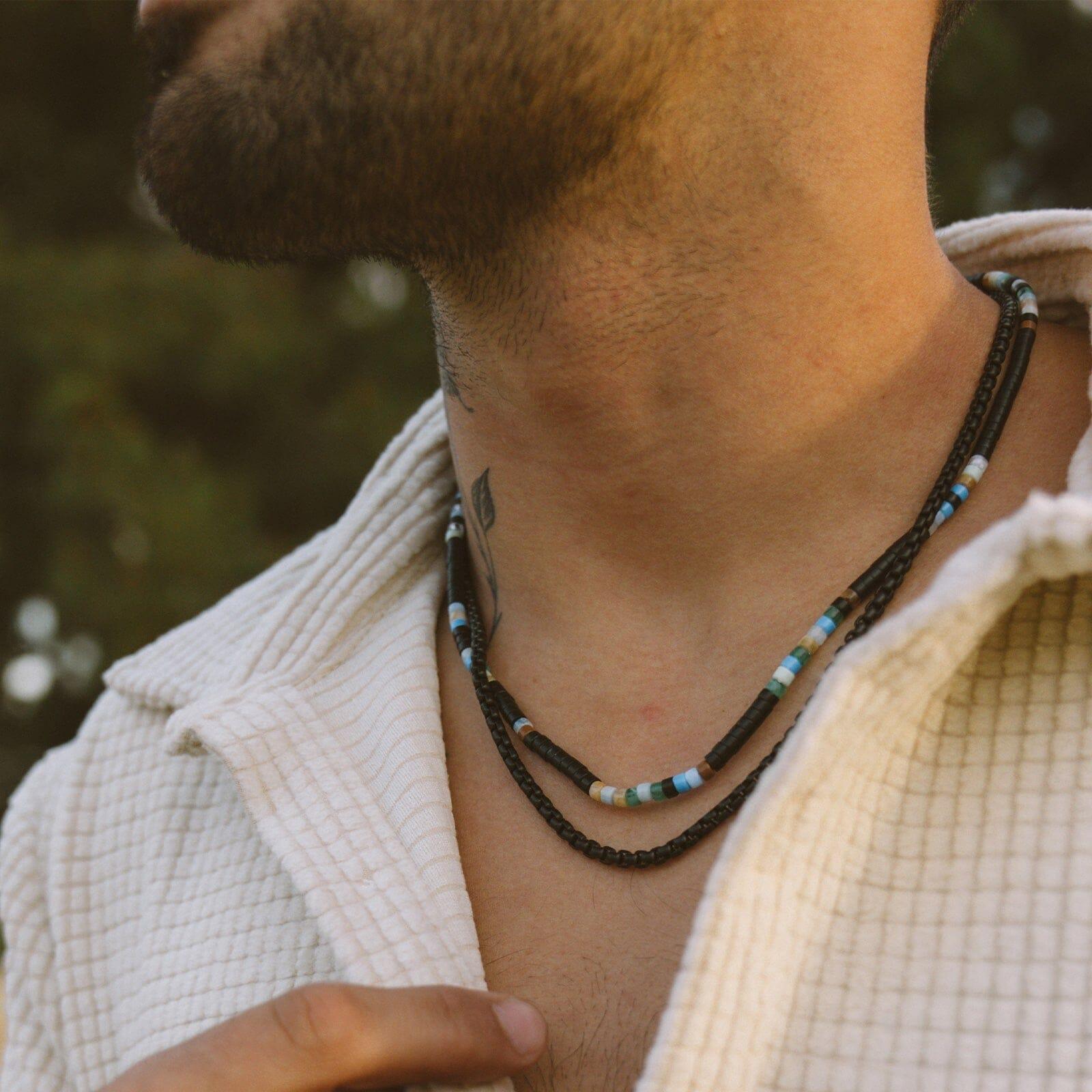 Men's Rolo Chain Necklace Male Product Image