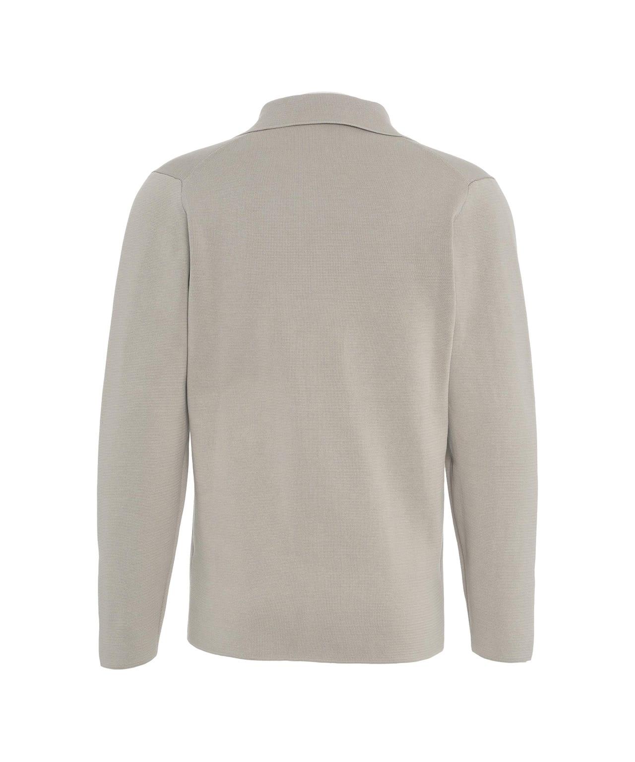 Knit single-breasted blazer Product Image