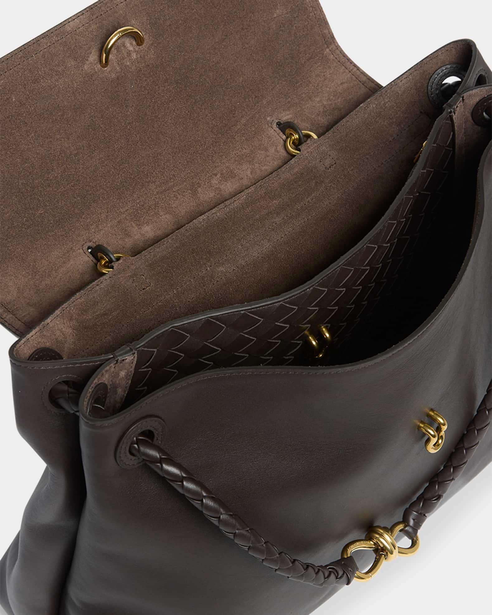 Andiamo Large Leather Top-Handle Bag Product Image