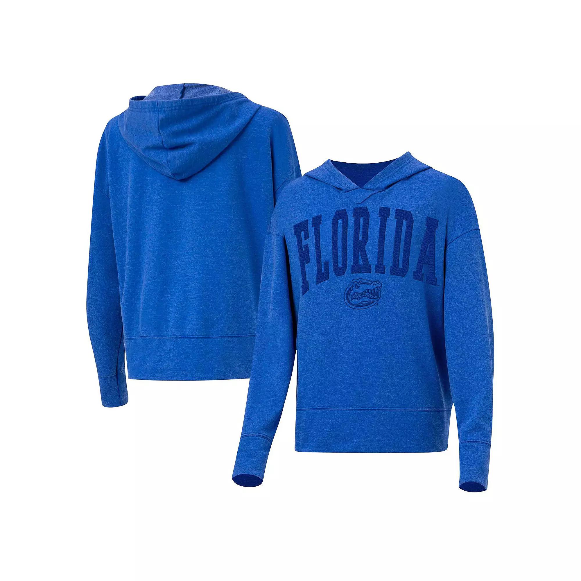 Women's Concepts Sport Royal Florida Gators Volley Long Sleeve Hoodie T-Shirt,  Product Image