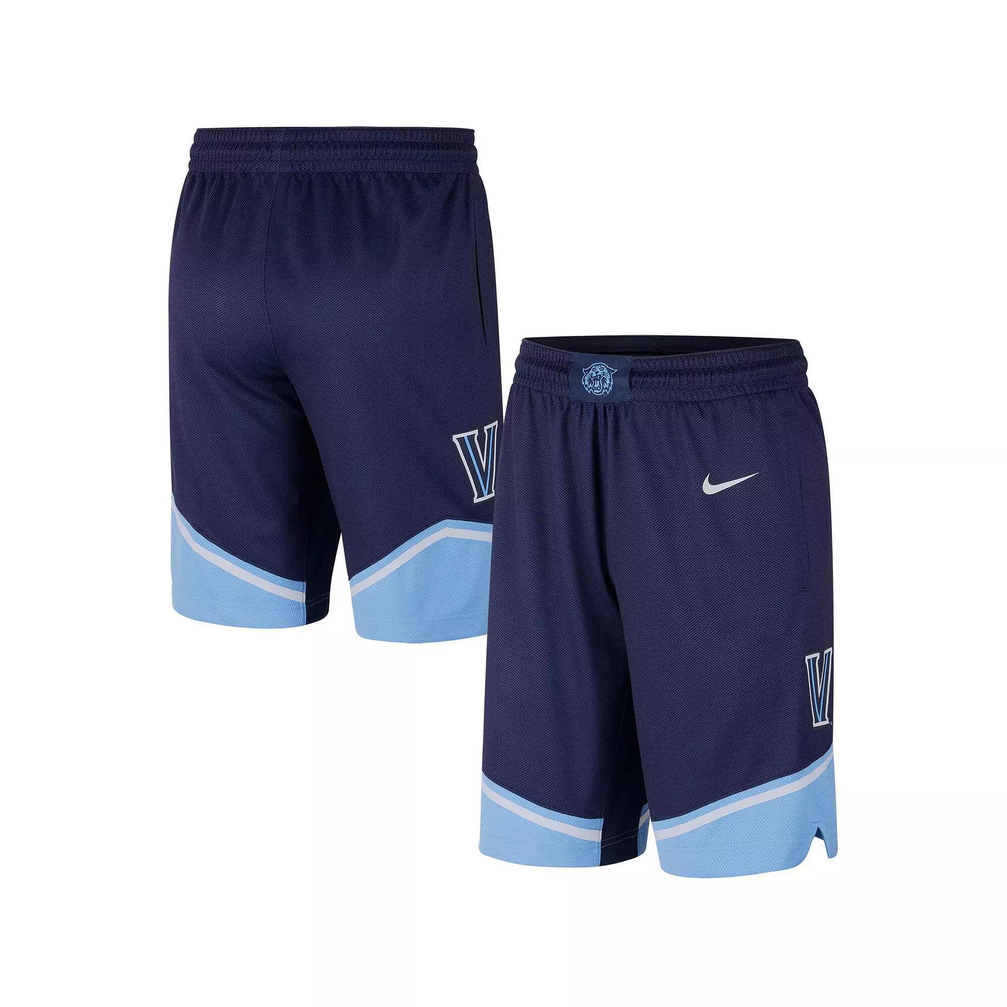 Men's Nike Navy Villanova Wildcats Replica Team Basketball Shorts,  Product Image