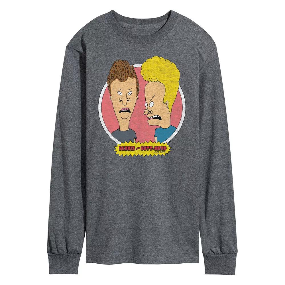 Men's Beavis And Butthead 30th Long Sleeve Tee,  Product Image