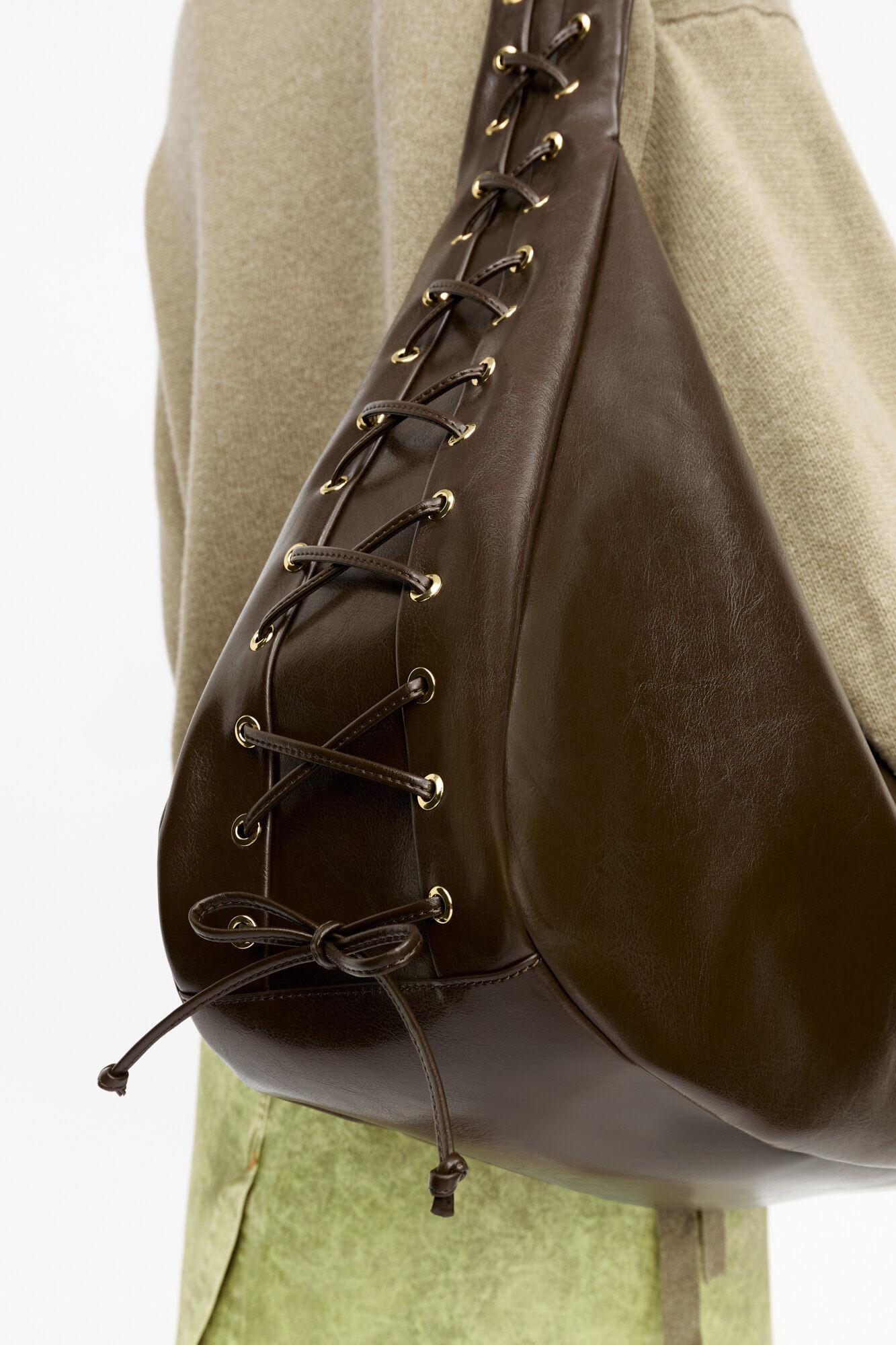 Dark-Olive Oleatex XXL Hobo Bag Product Image