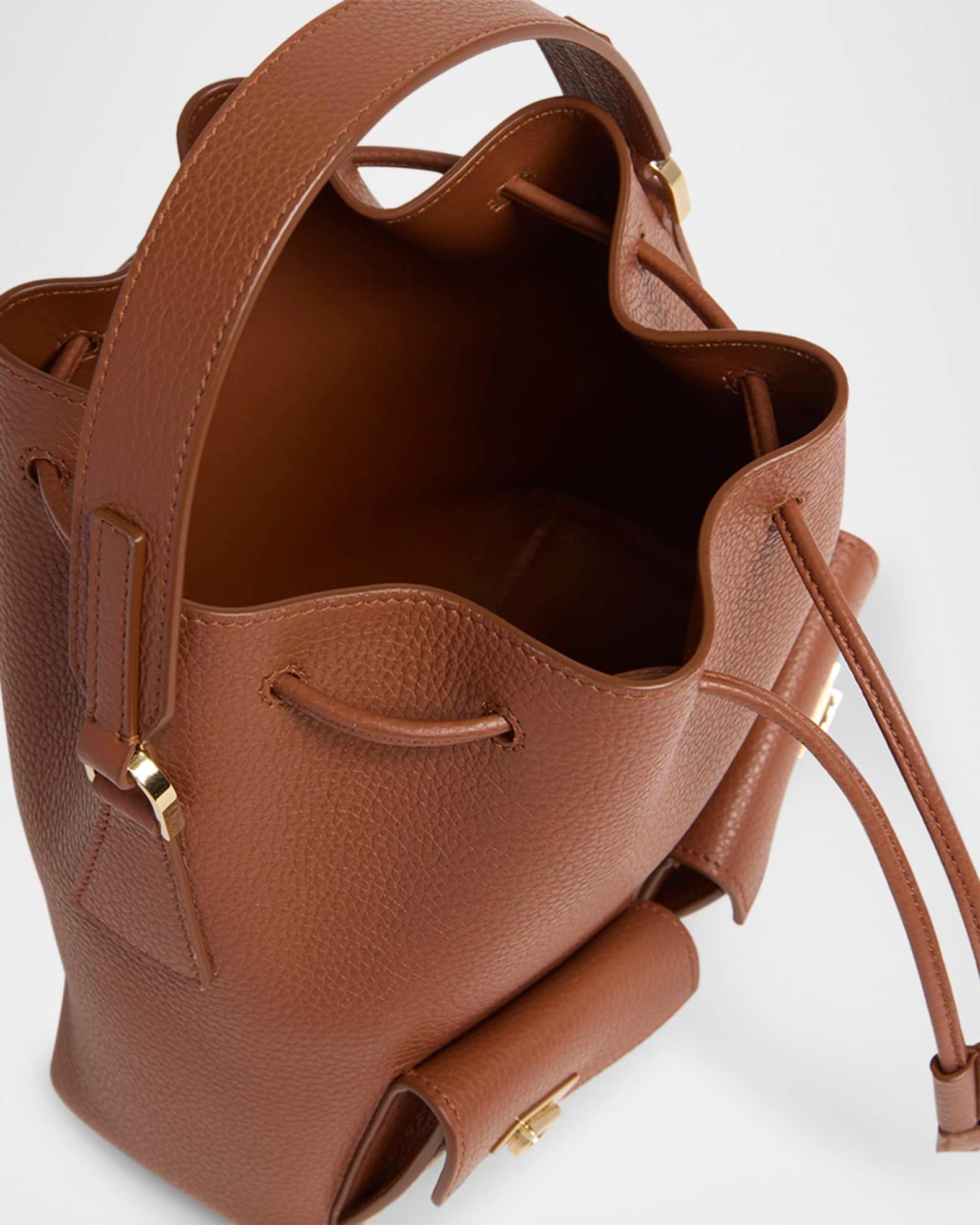 Harley Grainy Leather Bucket Bag Product Image