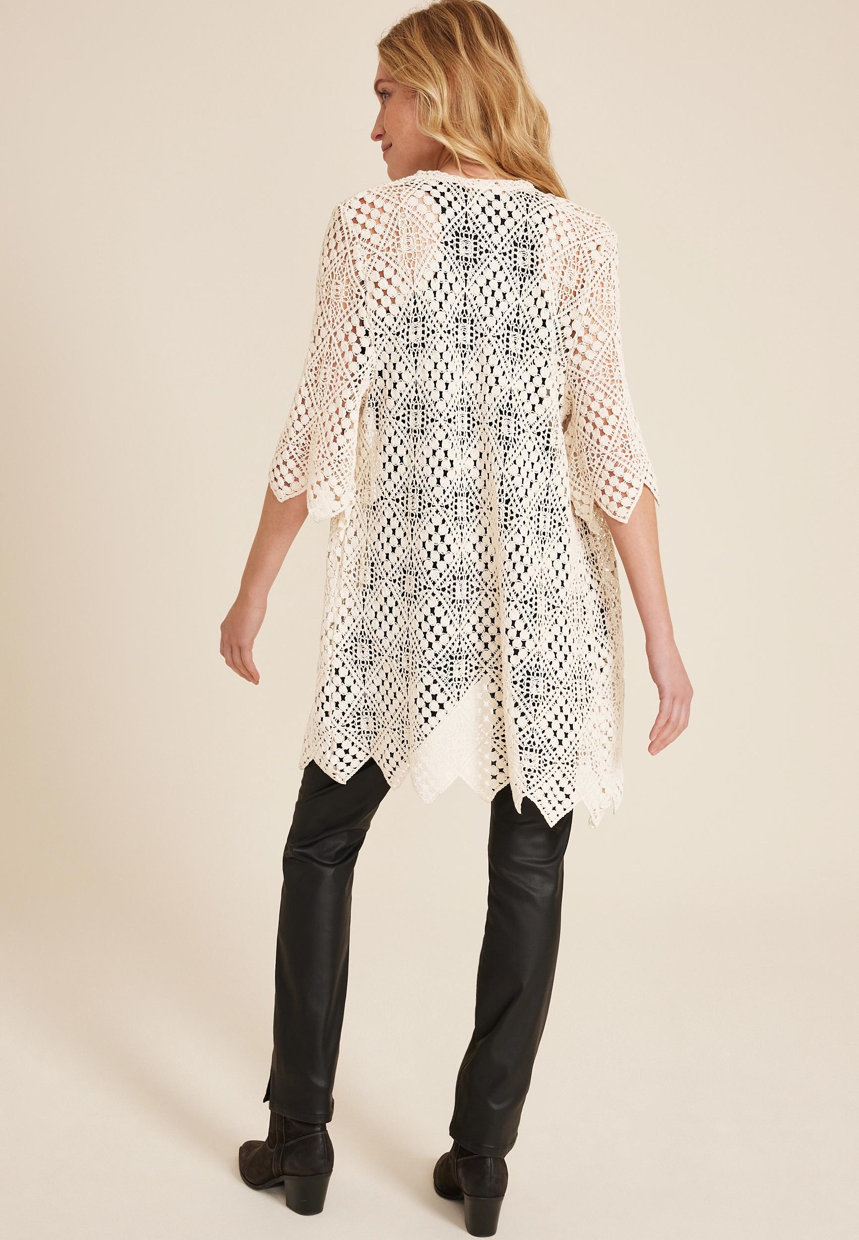 Crochet Kimono Product Image