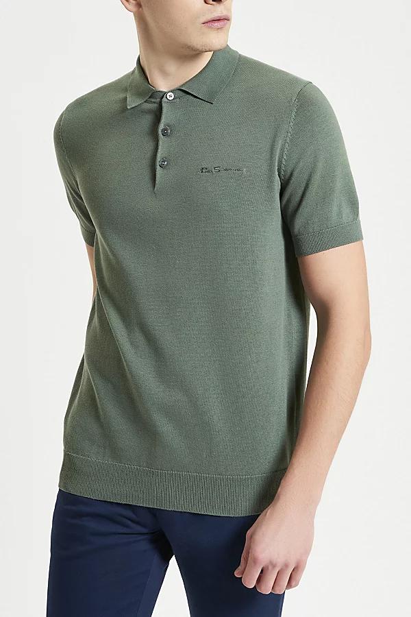 Ben Sherman Signature SS Polo Top Mens at Urban Outfitters Product Image