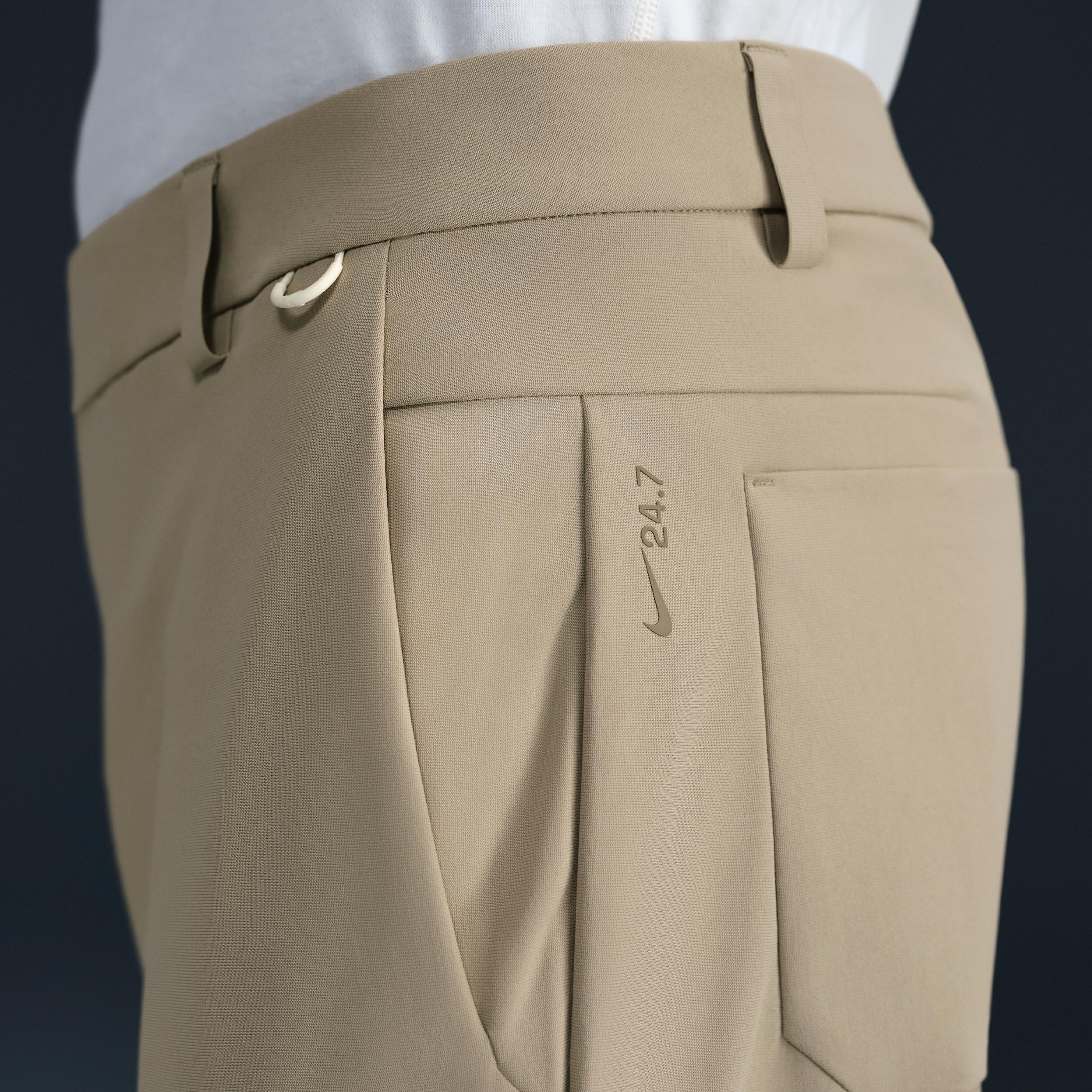 Nike Mens 24.7 PerfectStretch Dri-FIT 5-Pocket Slim-Fit Pants | HQ6928-251 Product Image