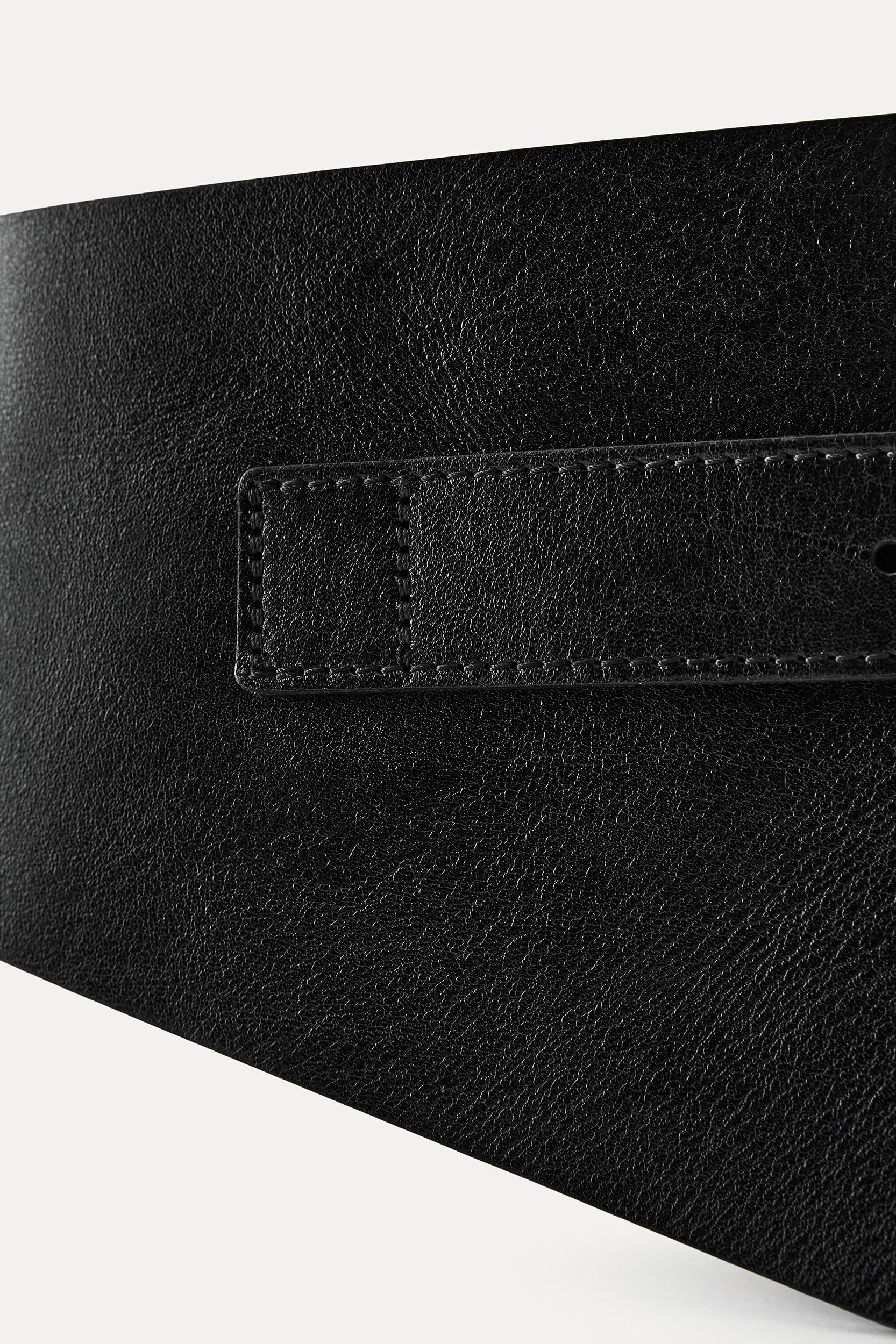 LEATHER SASH BELT Product Image