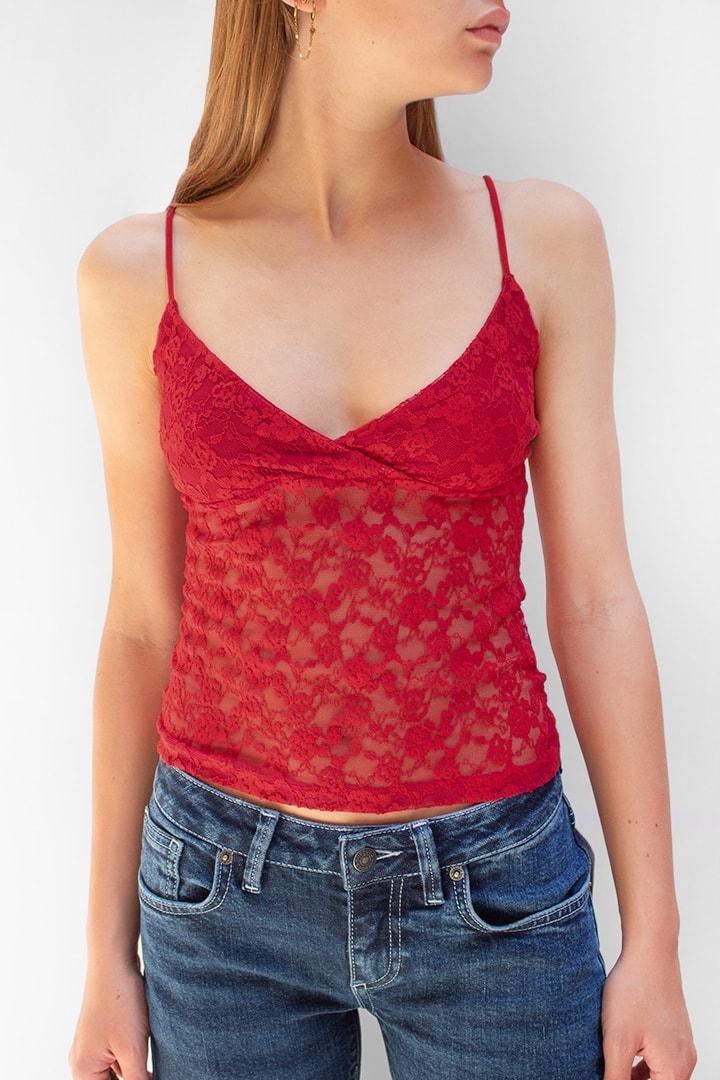 Lace tank top Product Image