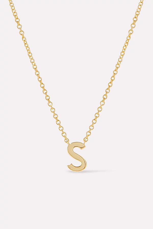 Ana Luisa Gold Letter Initial Necklace, Womens at Urban Outfitters Product Image
