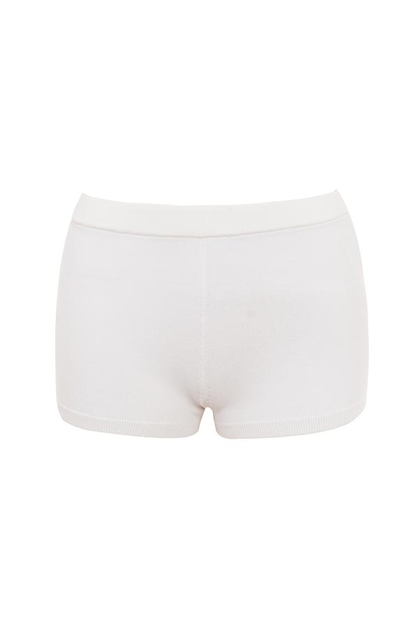 Kai  white summer knit hot pants - sale Product Image