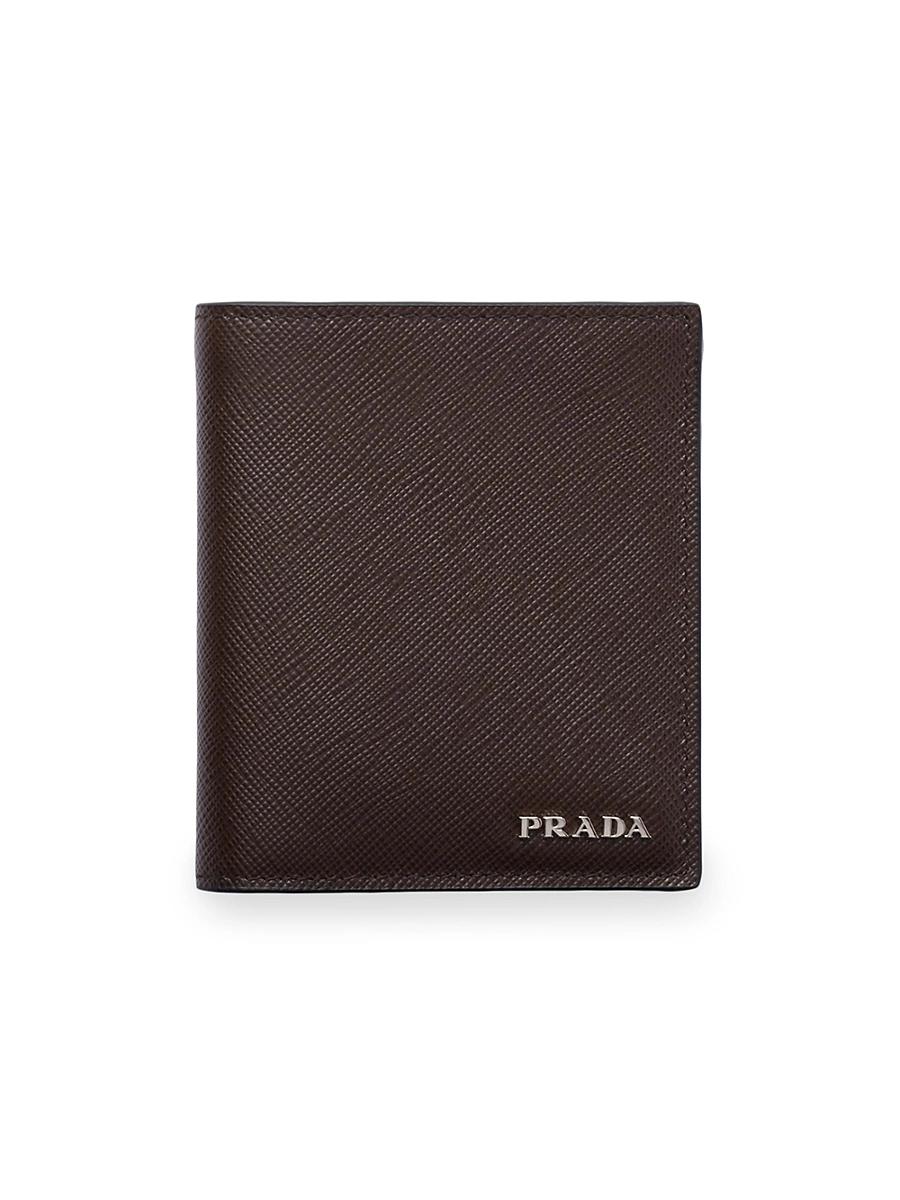 Mens Saffiano Leather Wallet Product Image