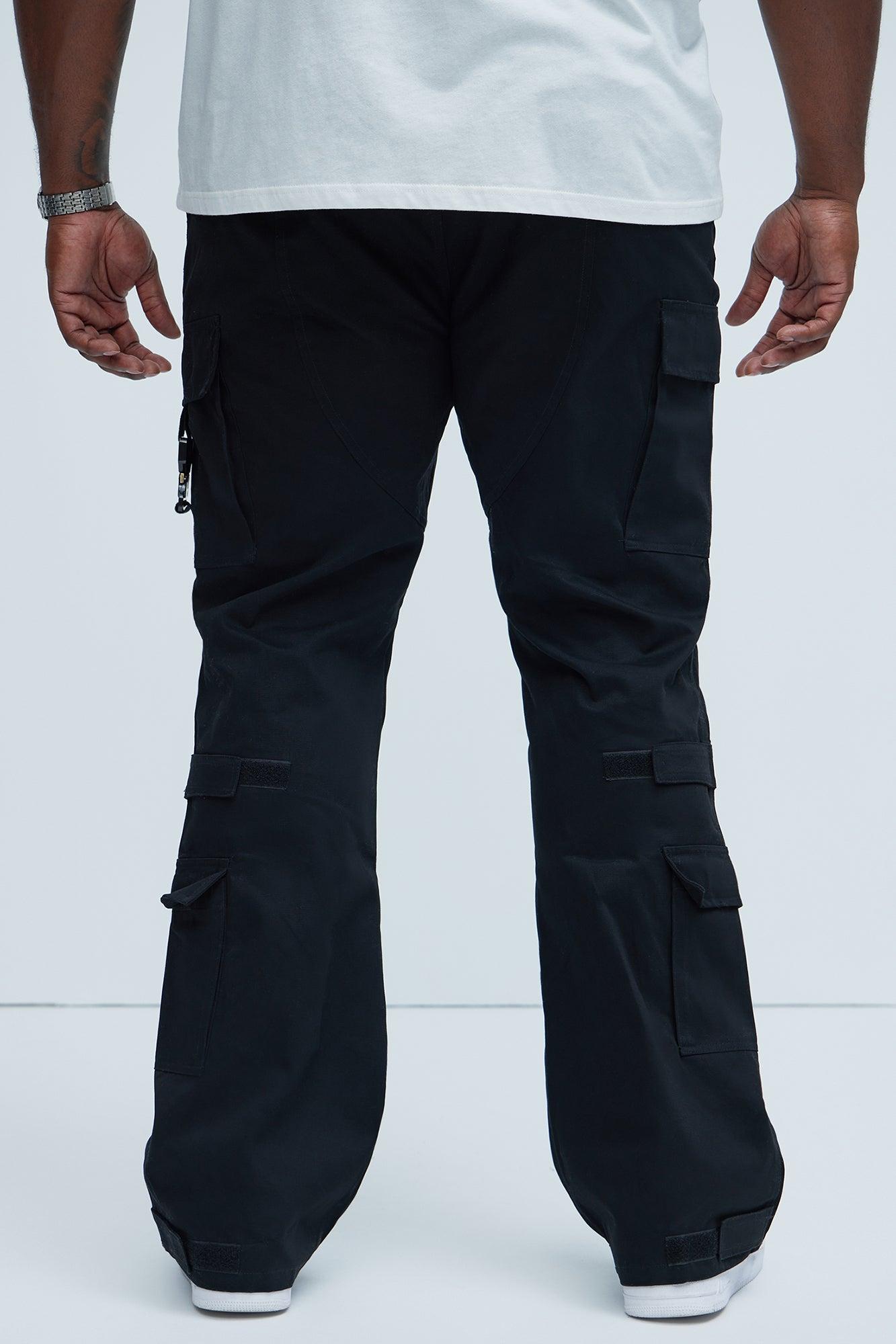 Nikko Slim Flare Pants - Black Product Image