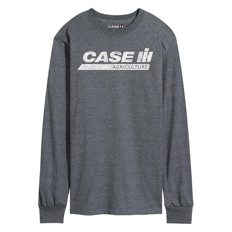 Men's Case IH Logo Distressed Long Sleeve,  Product Image
