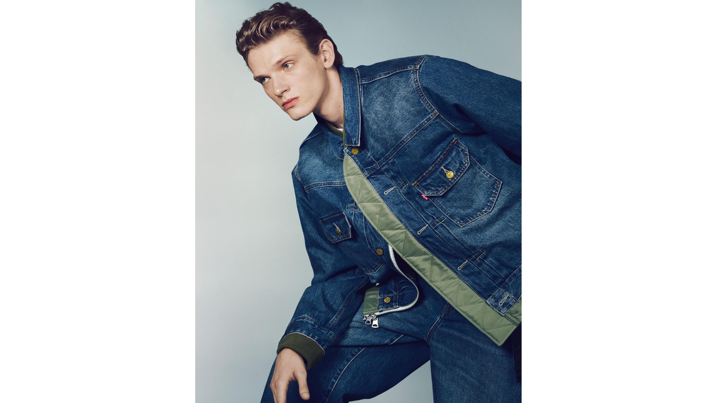 Levi’s® x sacai Men’s Denim x Nylon Twill Reversible Blouson Product Image
