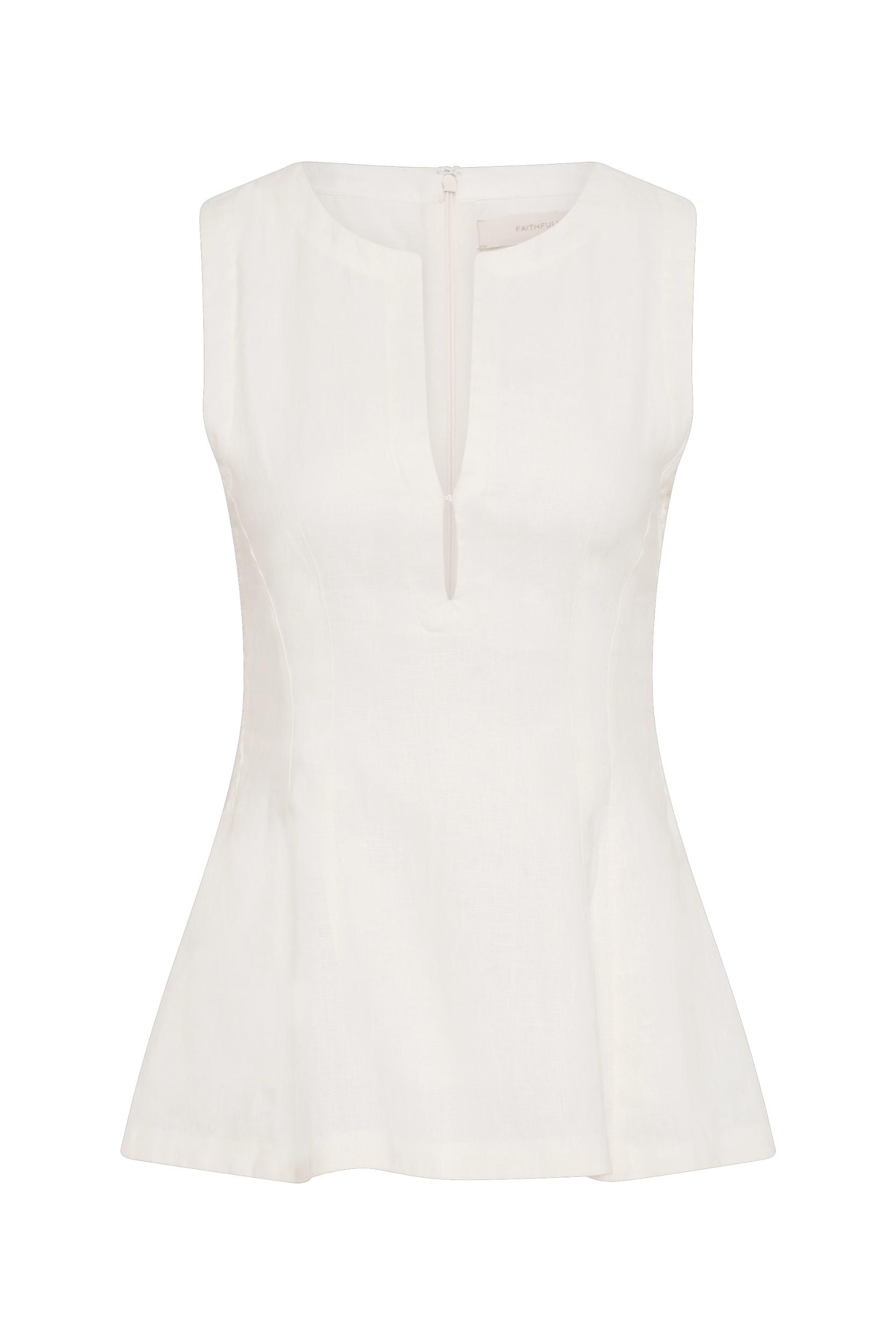 Melia Top White - Final Sale Product Image