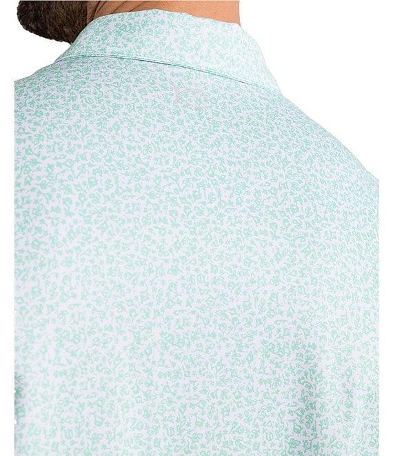 Southern Tide Driver Flower Frenzy Printed Short Sleeve Performance Polo Shirt Product Image