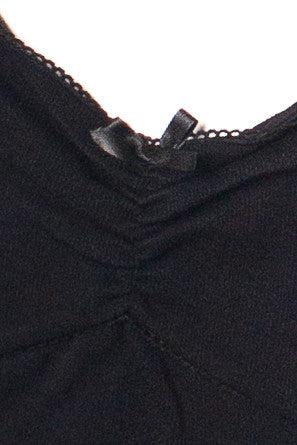 Ruched Bow Crop Tank Product Image