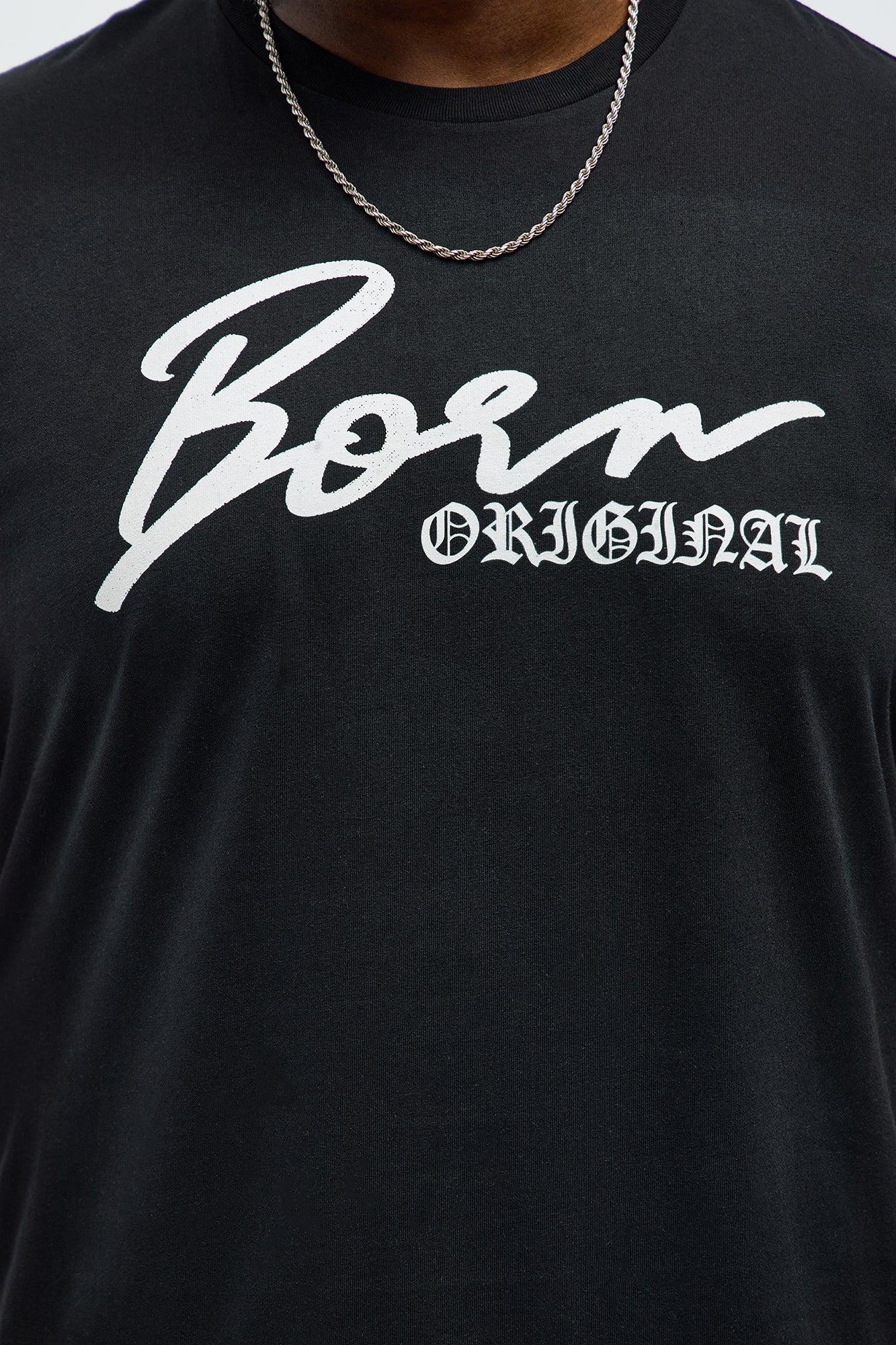 Born Original Short Sleeve Tee - Black Male Product Image