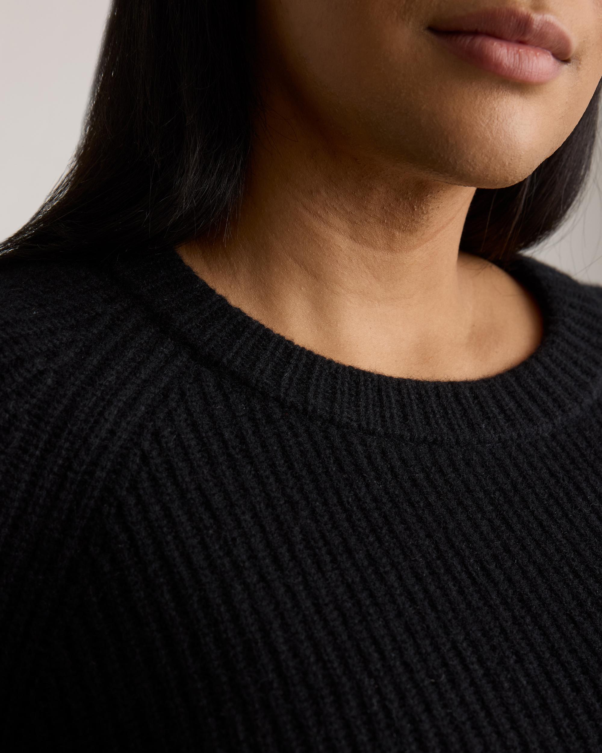 Quince | Women's Mongolian Cashmere Fisherman Crewneck Sweater Product Image