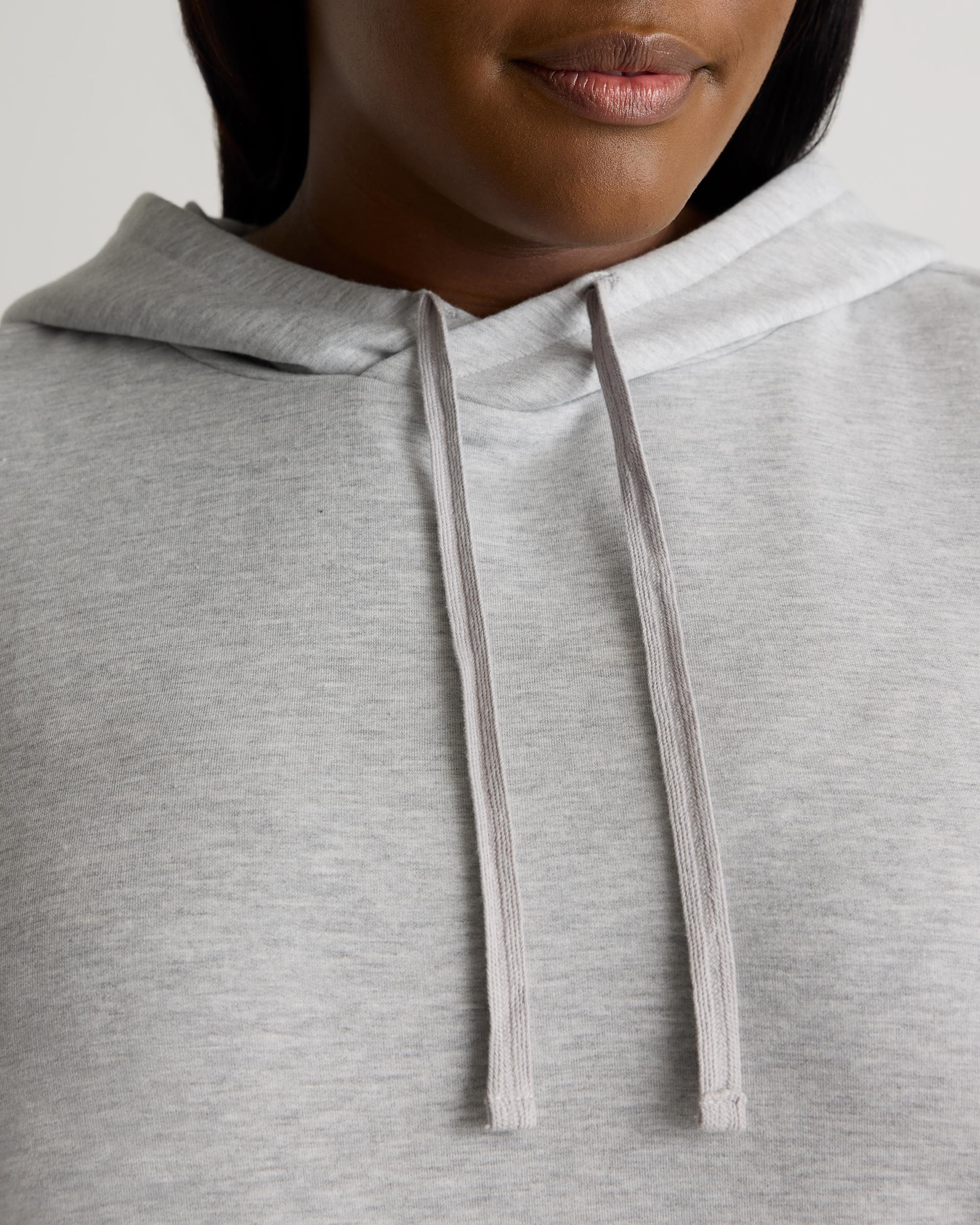 Quince | Women's SuperSoft Fleece Pullover Hoodie Lenzing Modal Product Image