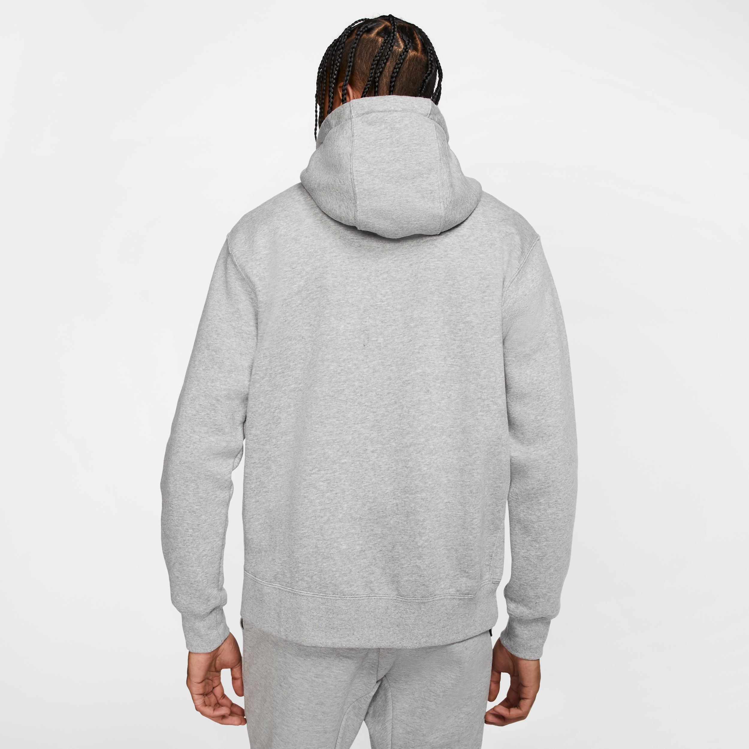 Mens Nike Sportswear Club Fleece Full-Zip Hoodie | BV2645-010 Product Image
