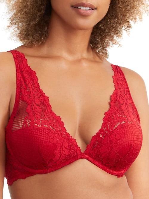 Lace Allure Plunge Bra Product Image