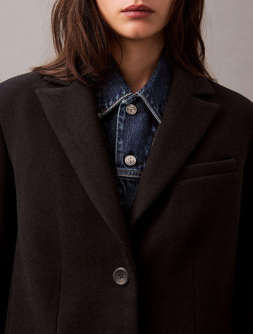 Tailored Single Breasted Coat Product Image