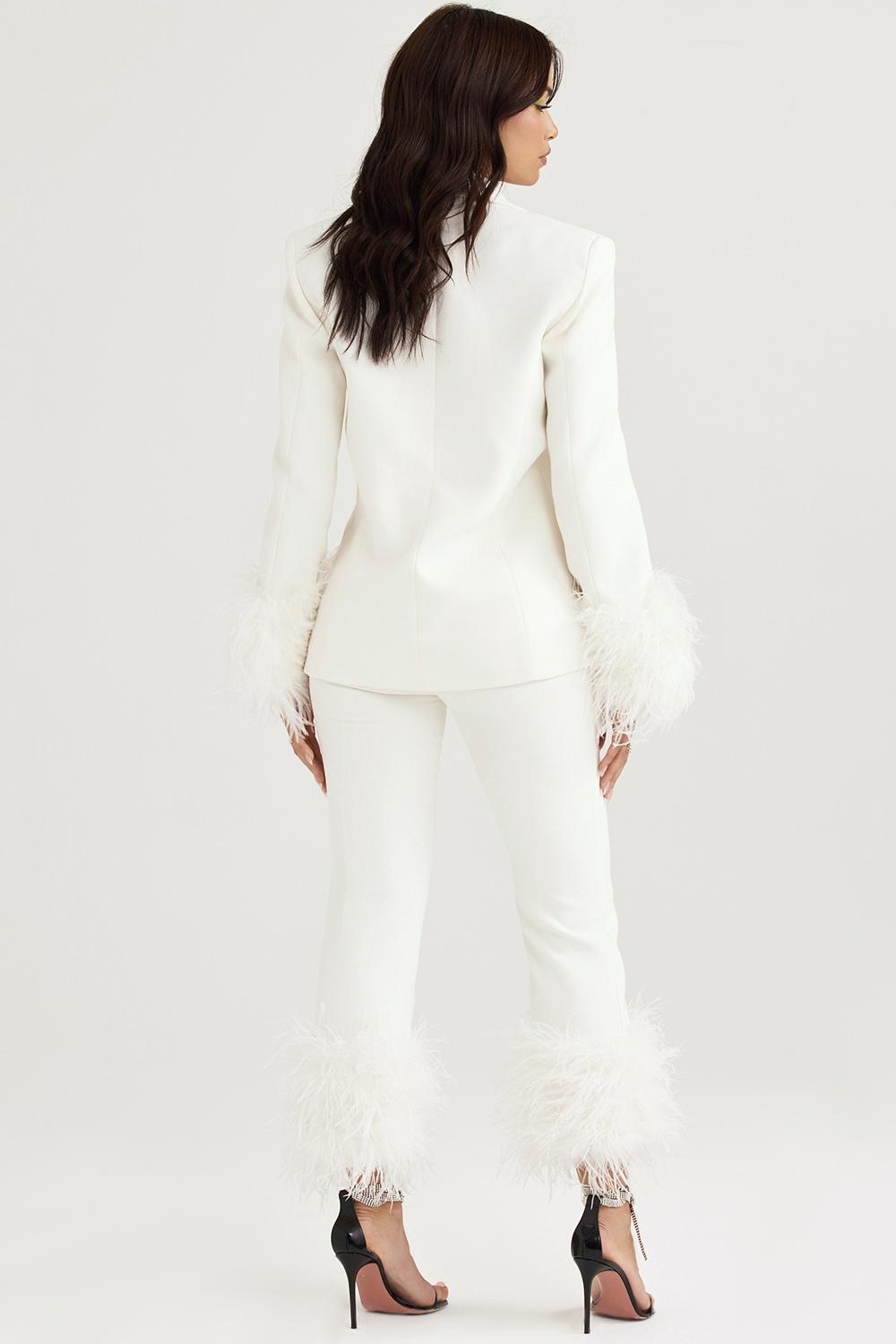 Fae  ivory hem trousers Product Image