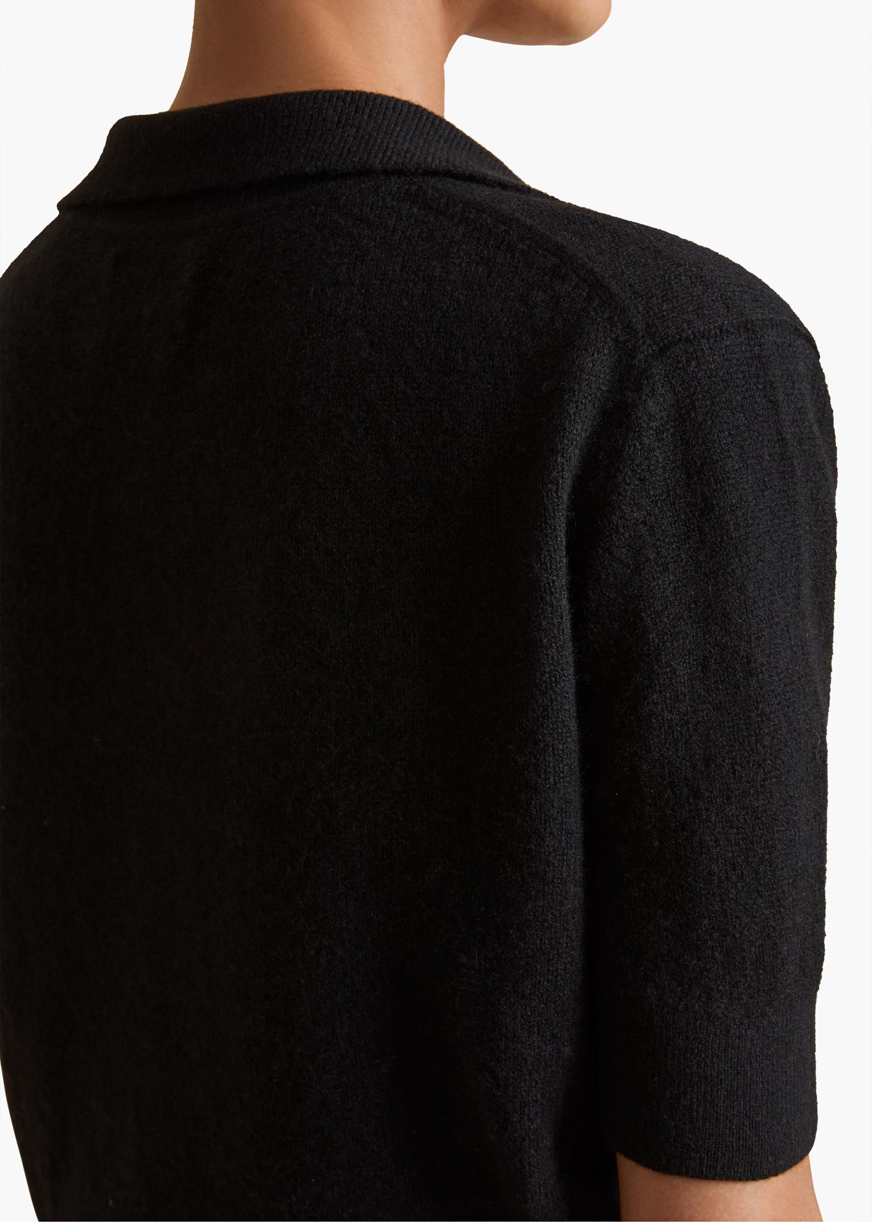 Shrunken Jo Sweater in Black Product Image
