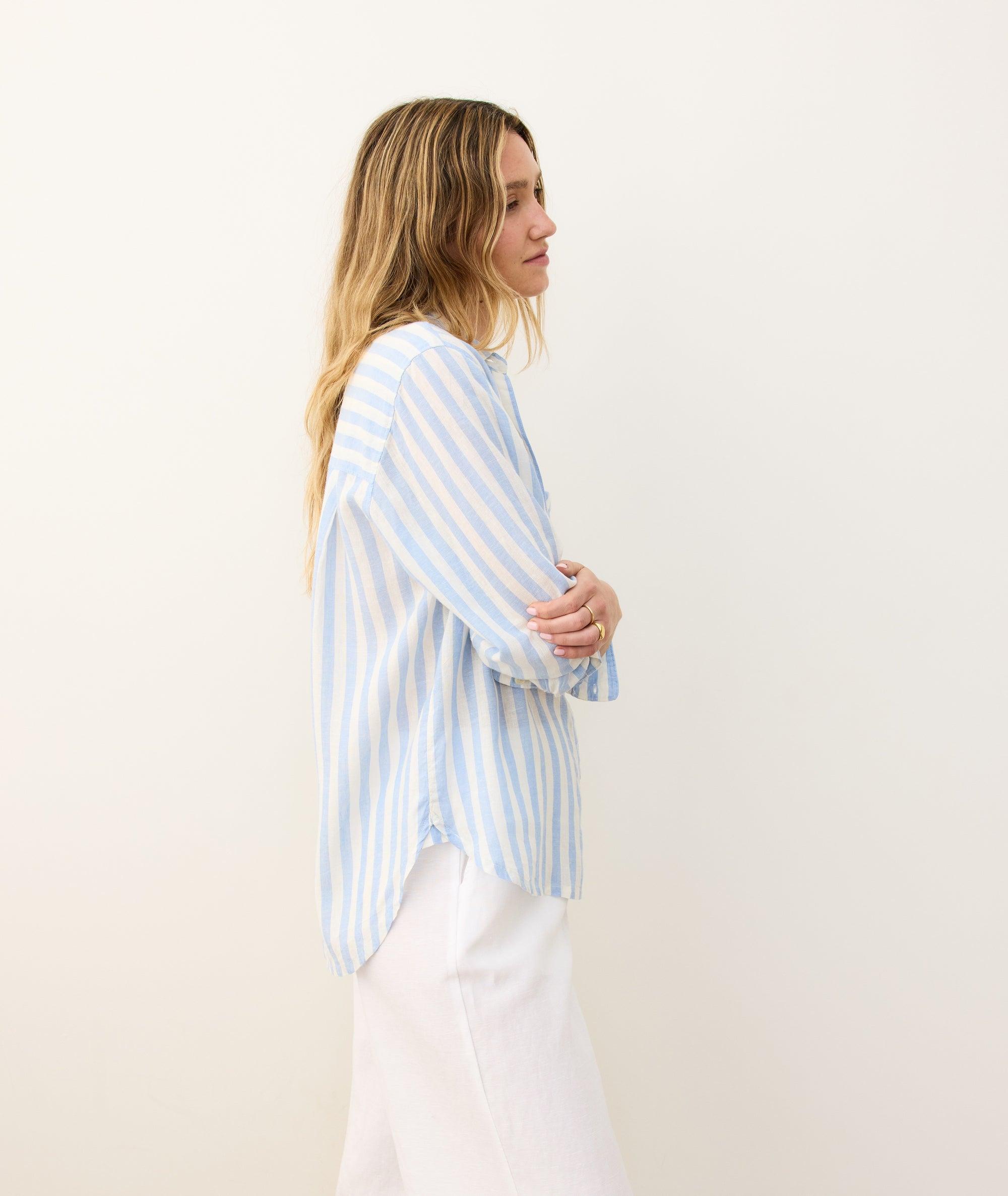 Jane Relaxed Linen Shirt Product Image