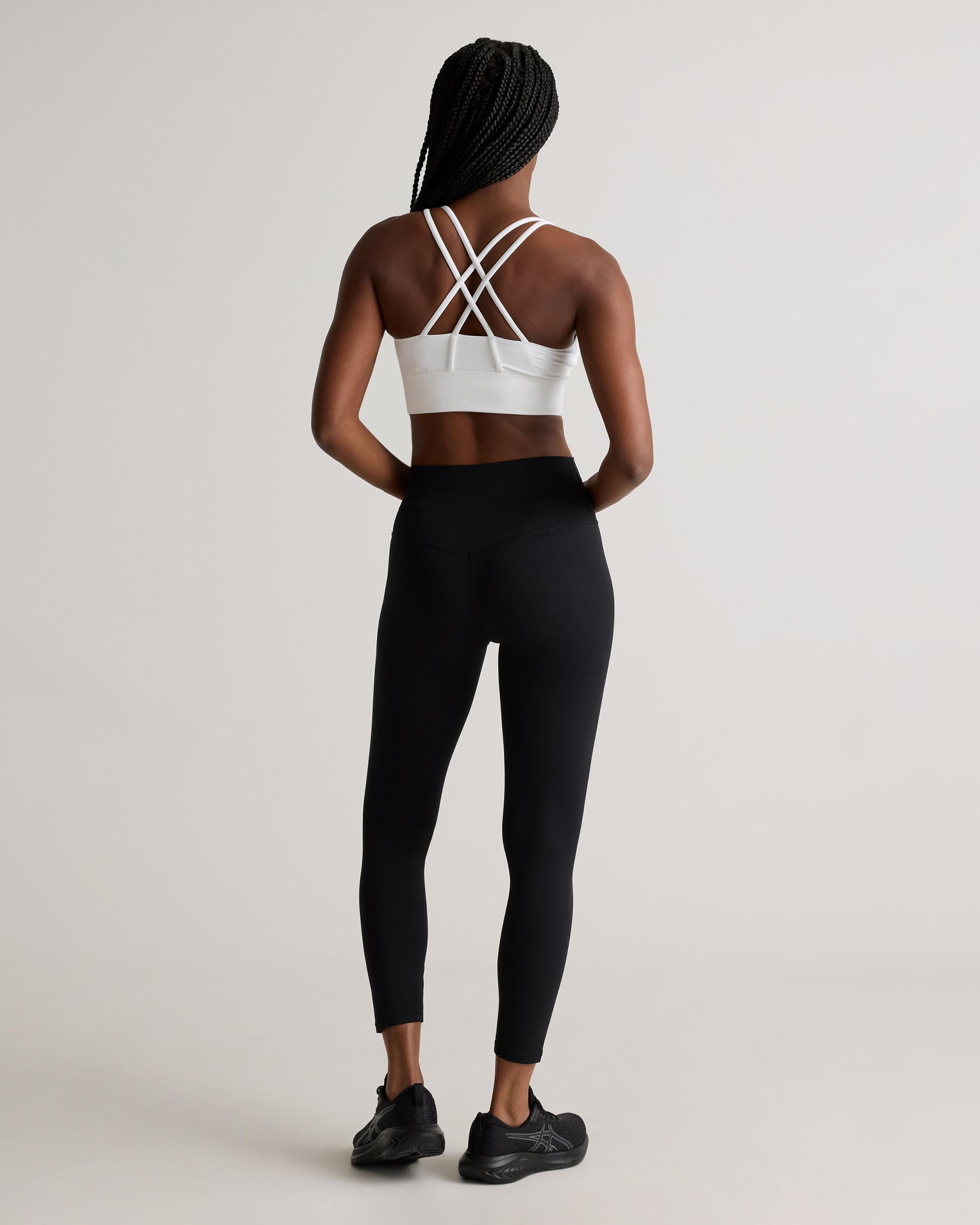Quince | Women's Power-Up Long Line Strappy Sports Bra Nylon/Spandex Product Image
