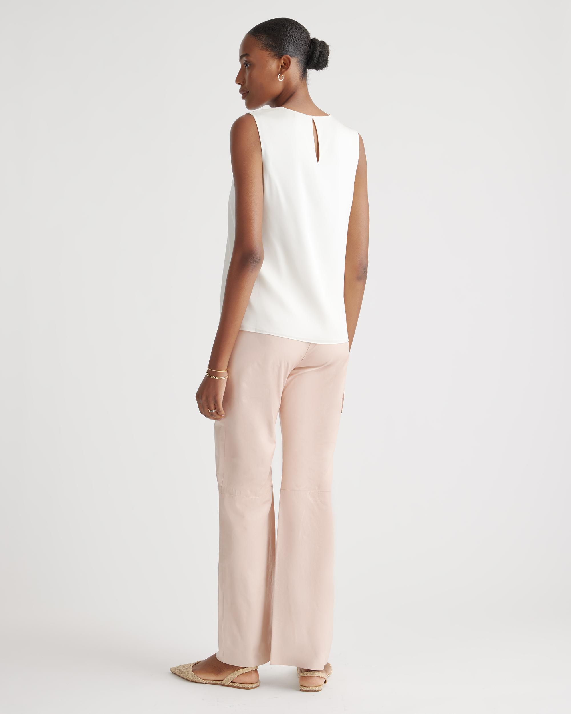 Quince | Women's Washable Stretch Silk Shell Tank Top Mulberry Silk Product Image