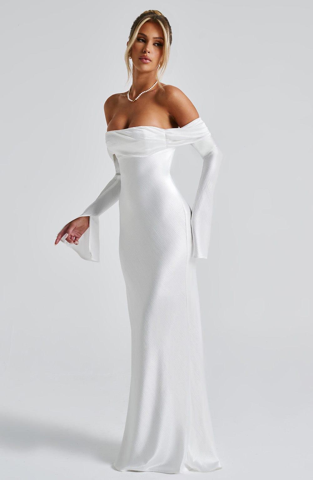 Selene Maxi Dress - Ivory Product Image