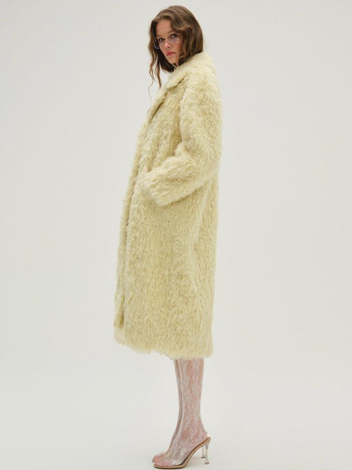 Serenne Coat — Ivory Product Image