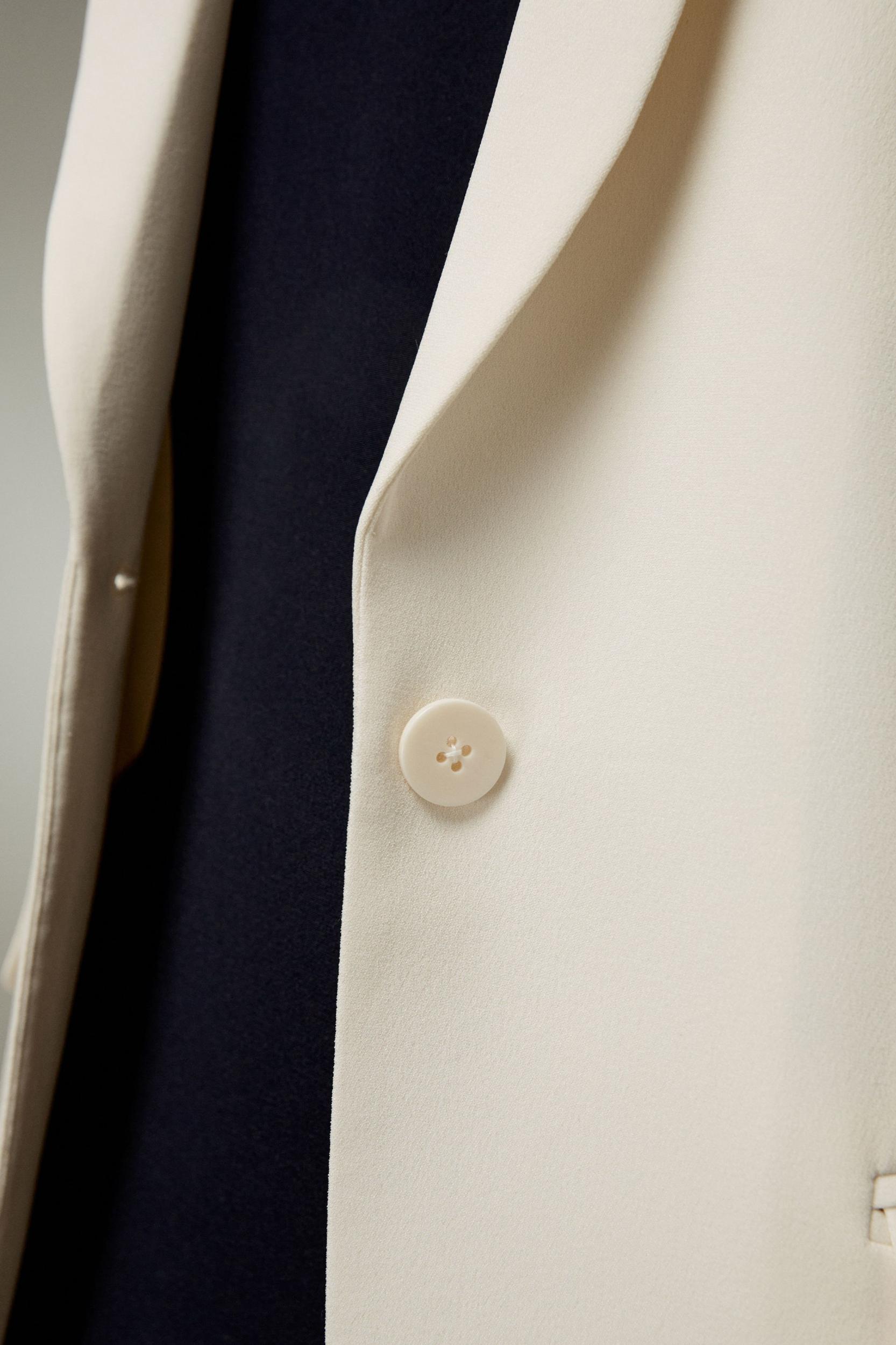 LILYSILK Black Silk Blazer - for Women - Black Mulberry Silk - Wardrobe Must-Have Tailored Silk Tops 14 Product Image