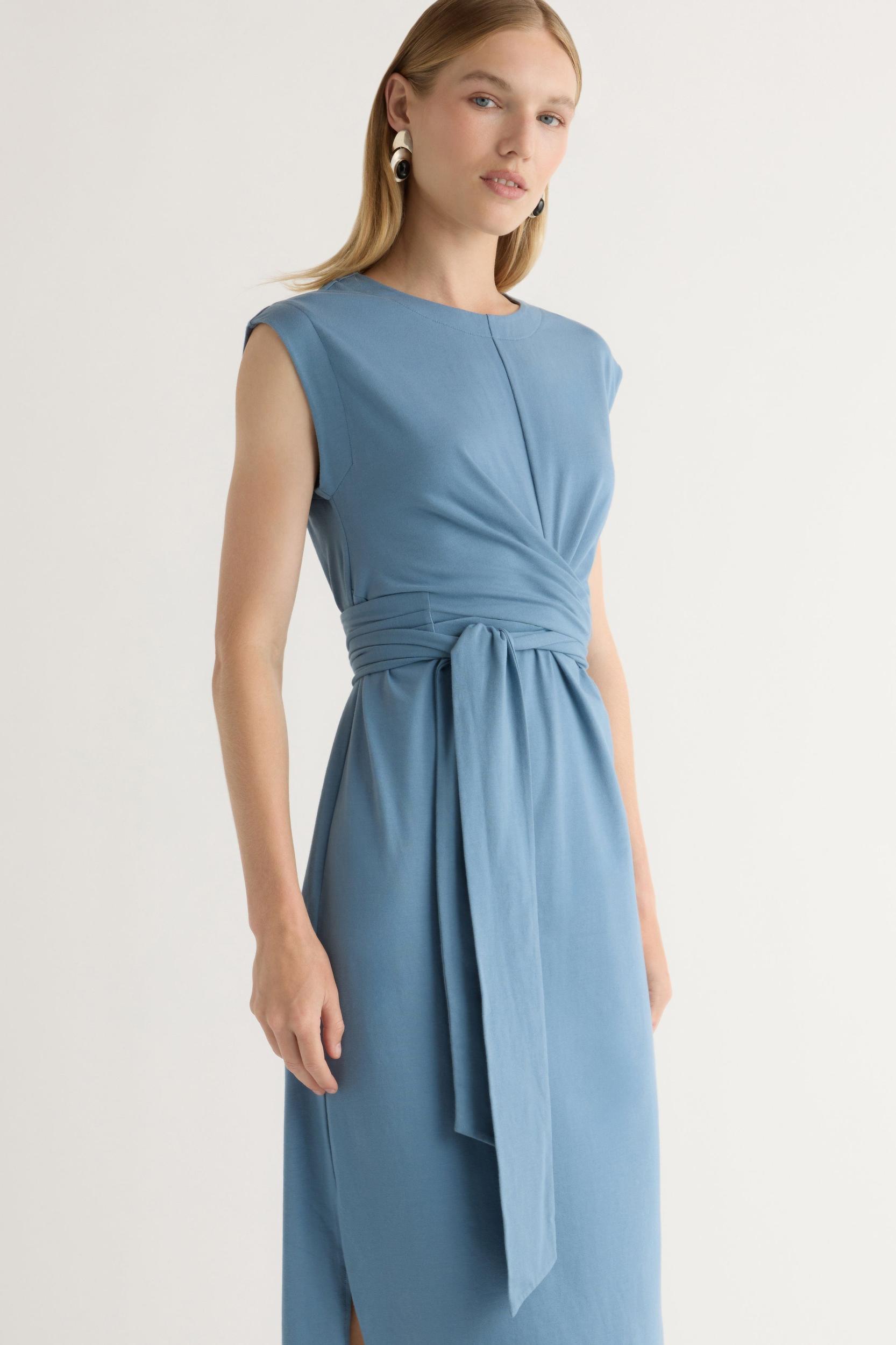 Fei Tie-Front Organic Cotton Dress Product Image