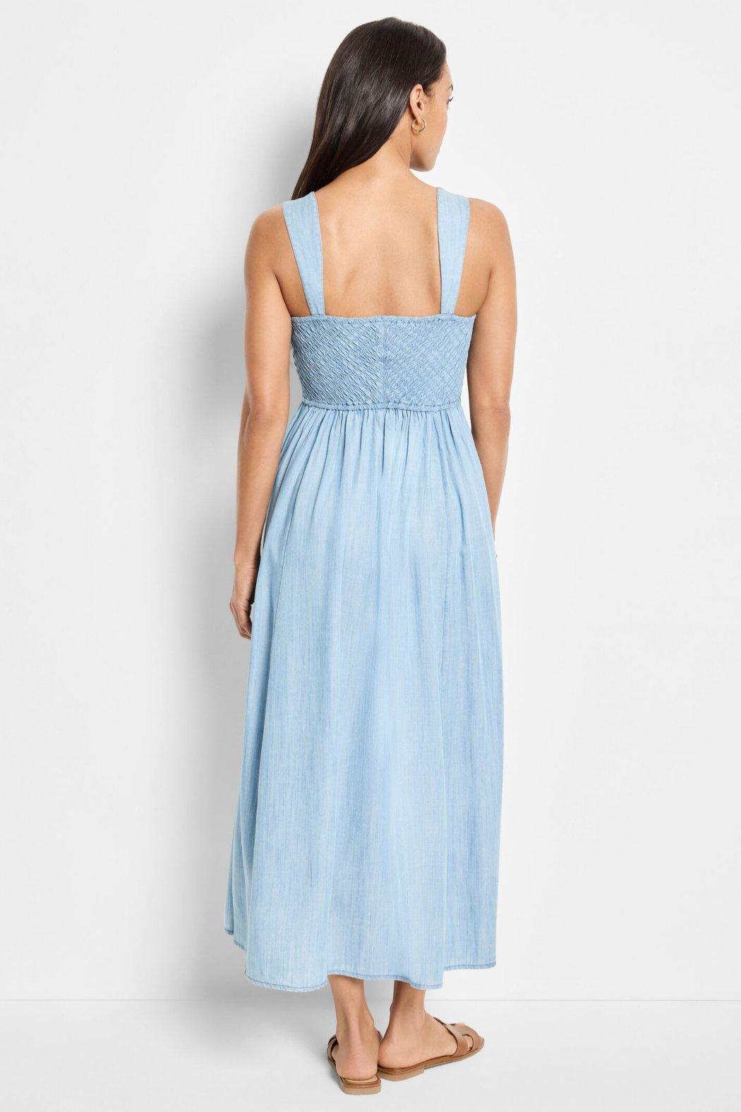 Denim Sara Dress Product Image