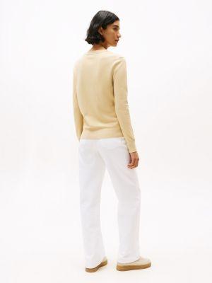 Viscose-Blend V-Neck Sweater Product Image