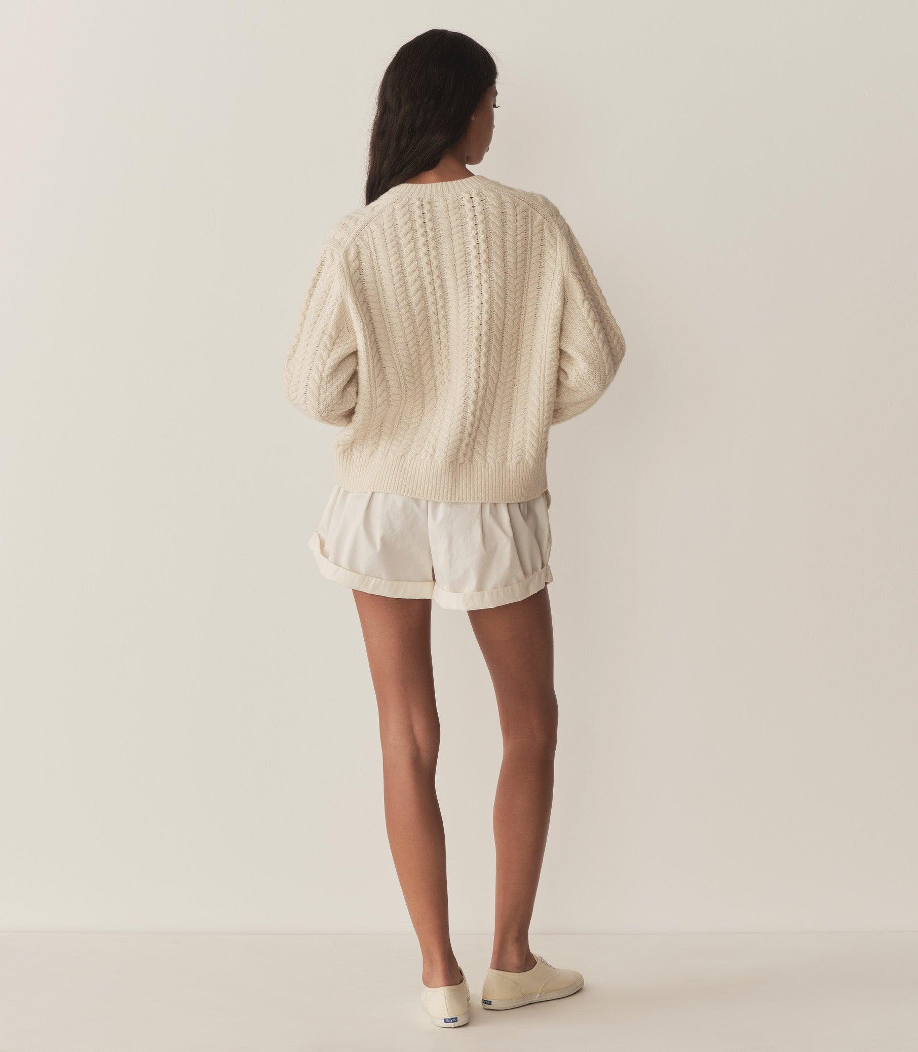 MARILENE CARDIGAN -- IVORY Product Image