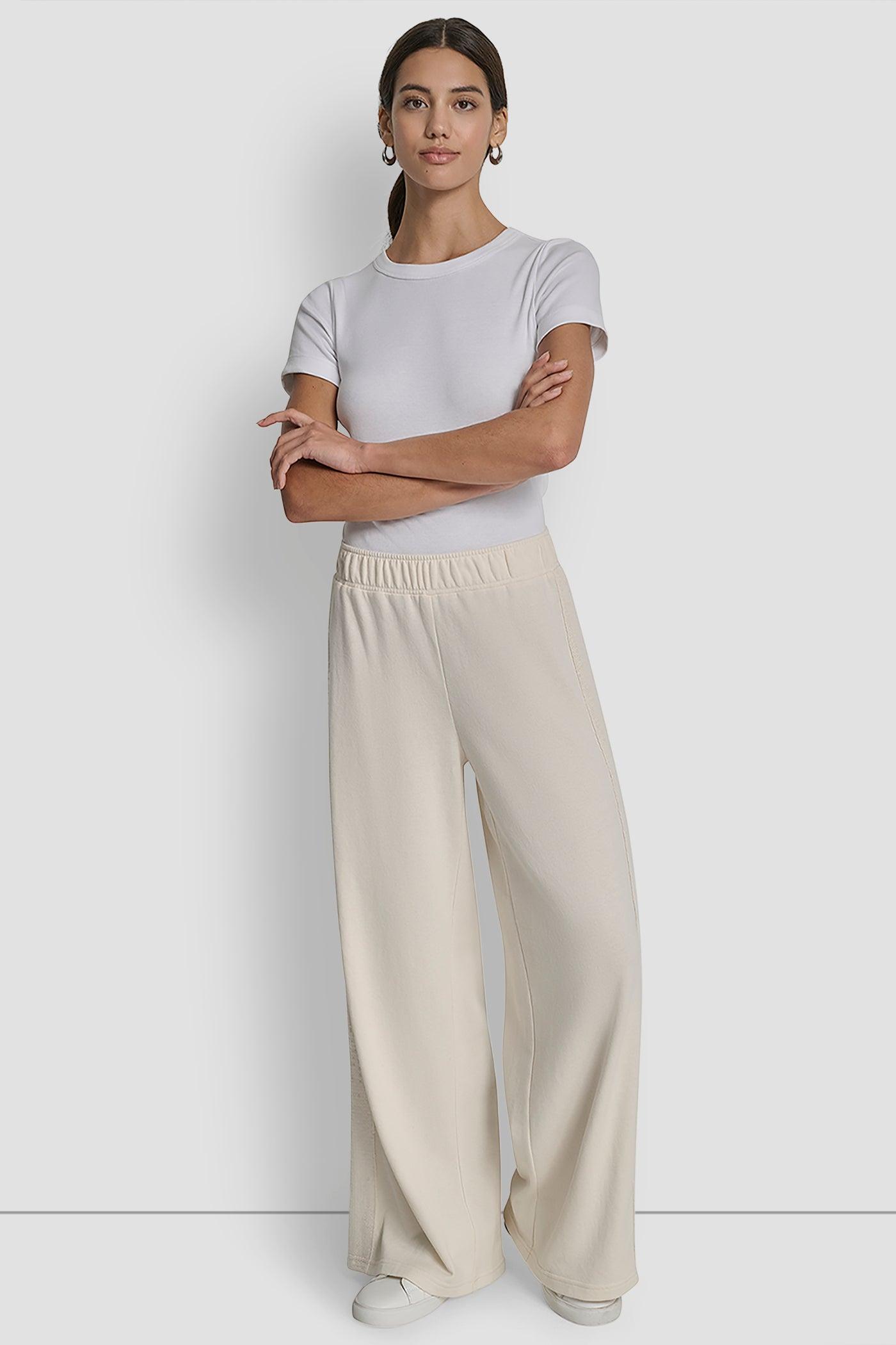 SEQUIN STRIPE WIDE LEG PANT Product Image