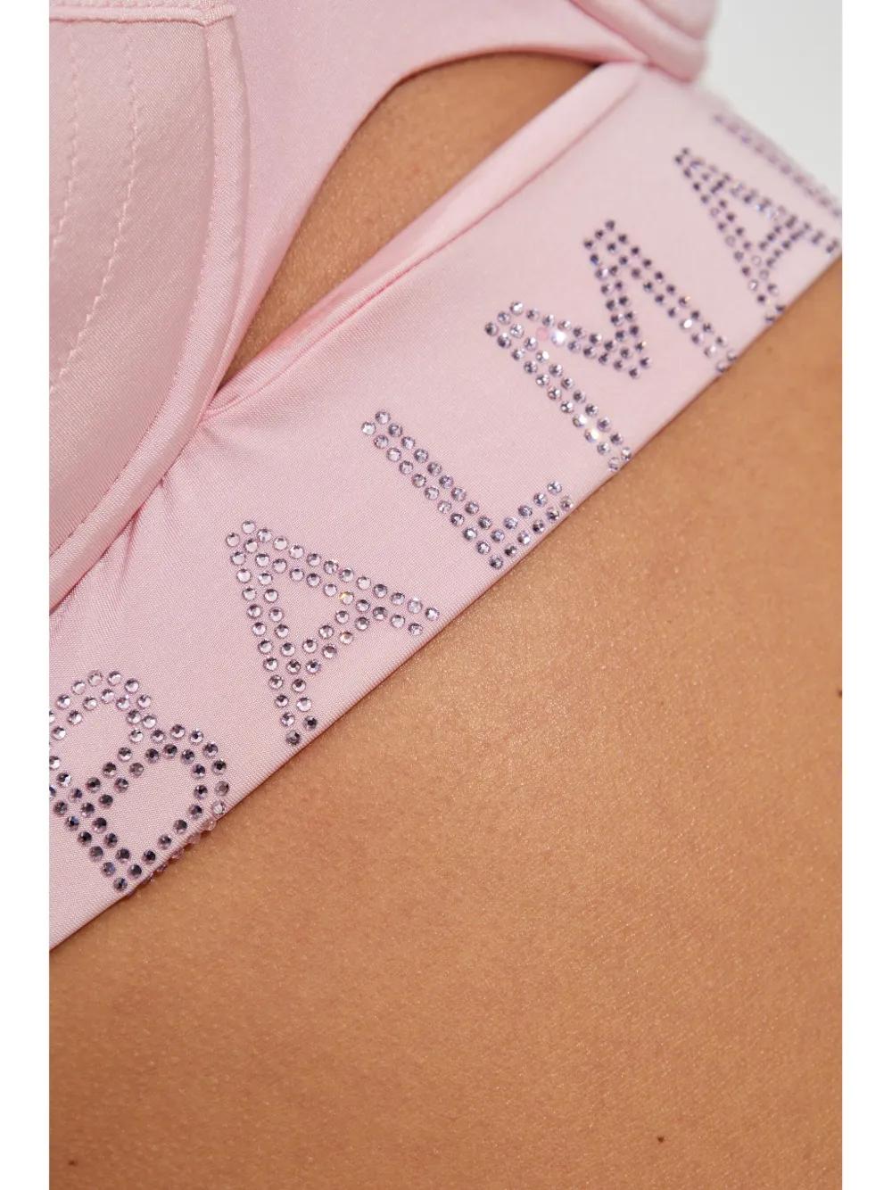logo-embellished bikini set Product Image