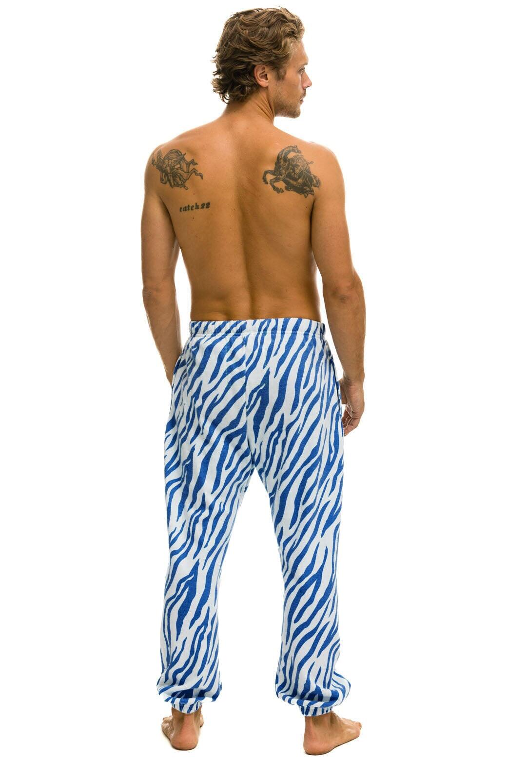 TIGER SWEATPANTS - BLUE TIGER Male Product Image
