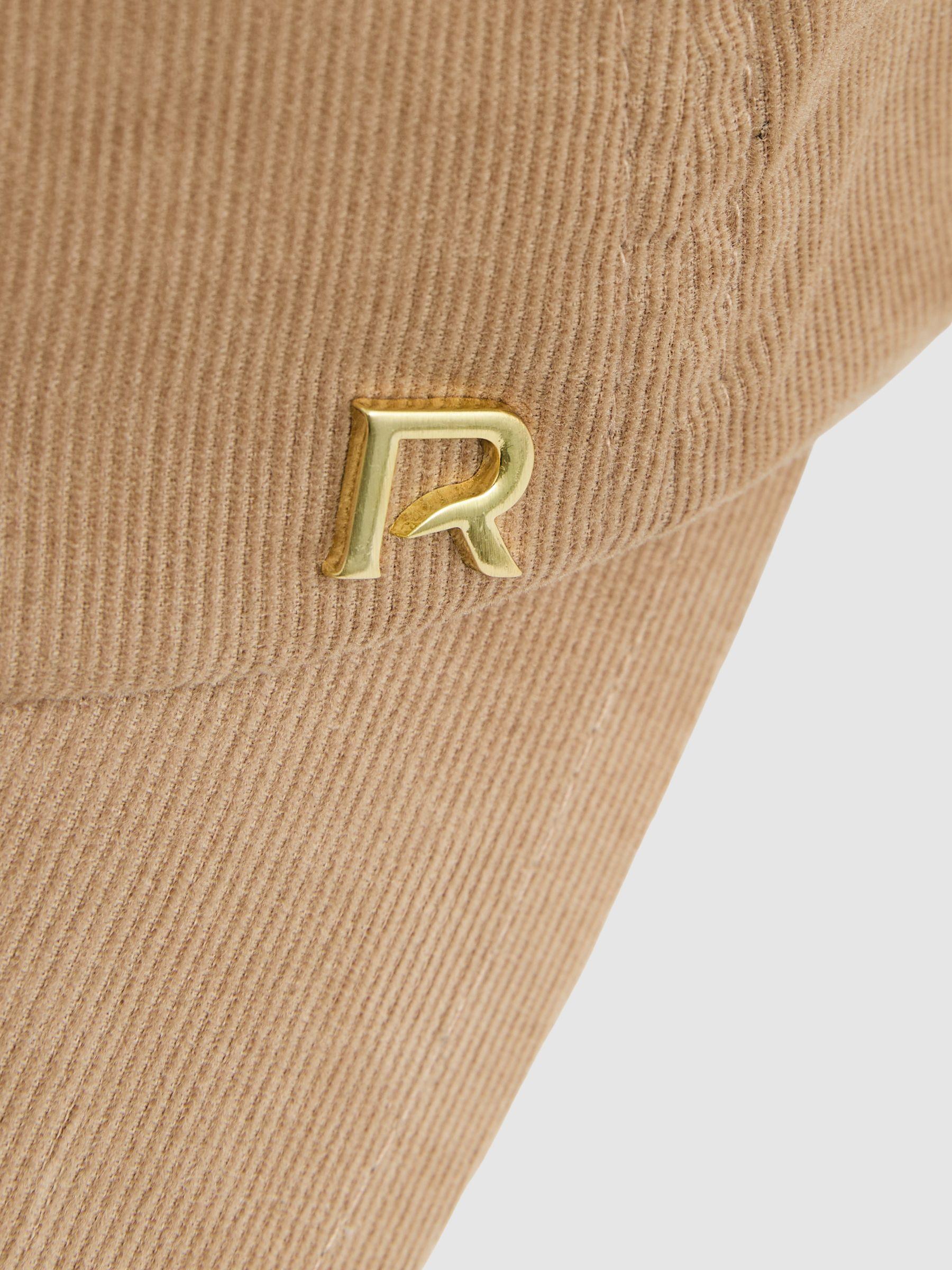 Corduroy Baseball Cap in Brown Product Image