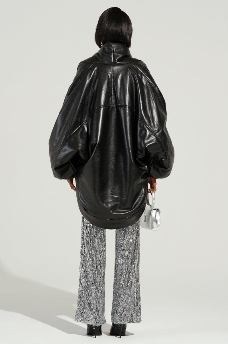 DUE FOR A WIN COCOON COAT Product Image