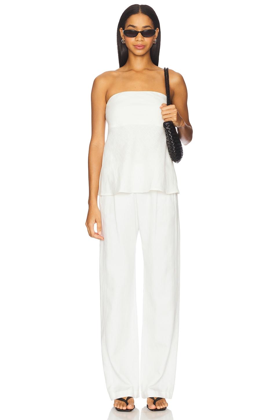 Linen Strapless Tunic Enza Costa Product Image