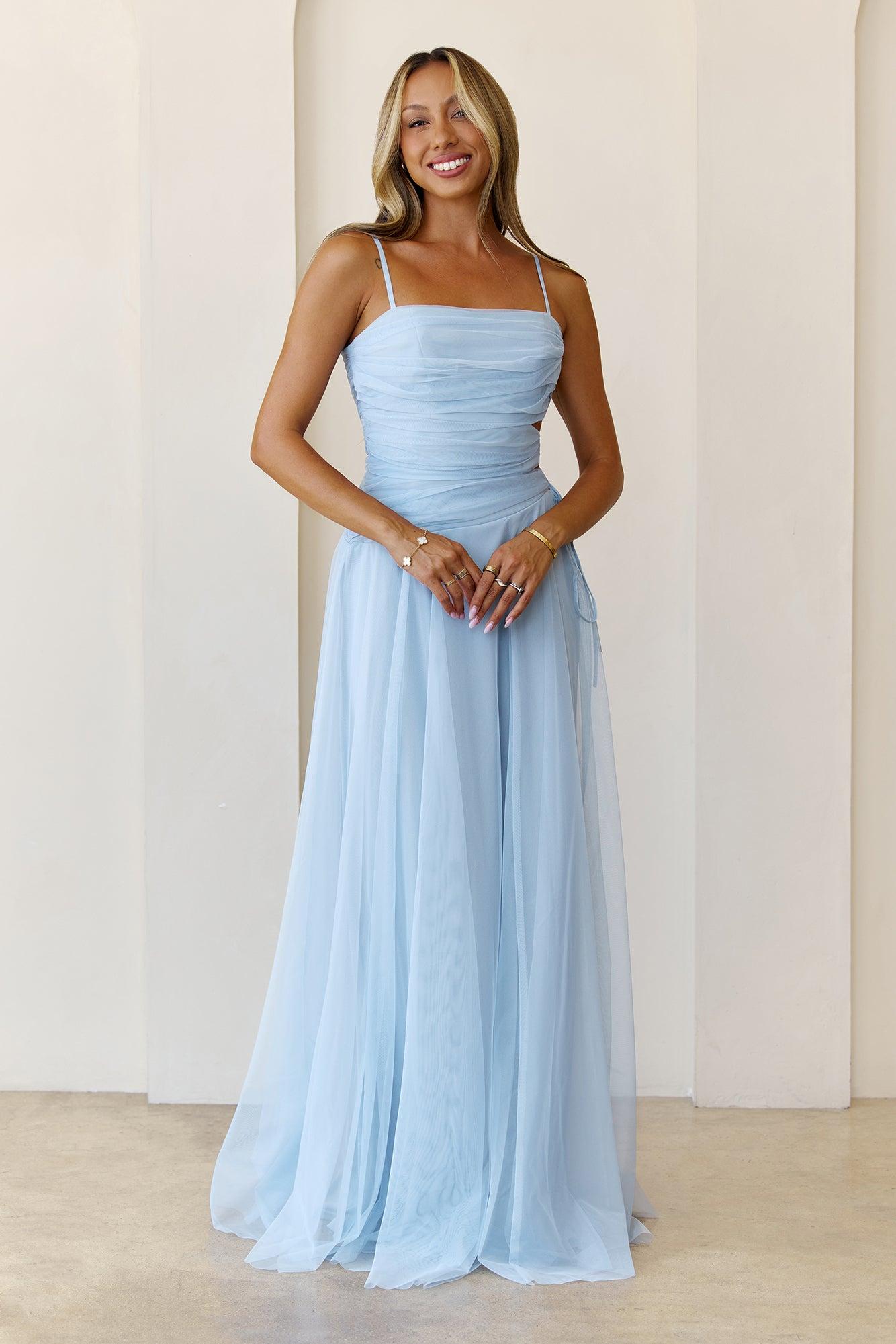 Limited Edition Love Maxi Dress Blue Product Image