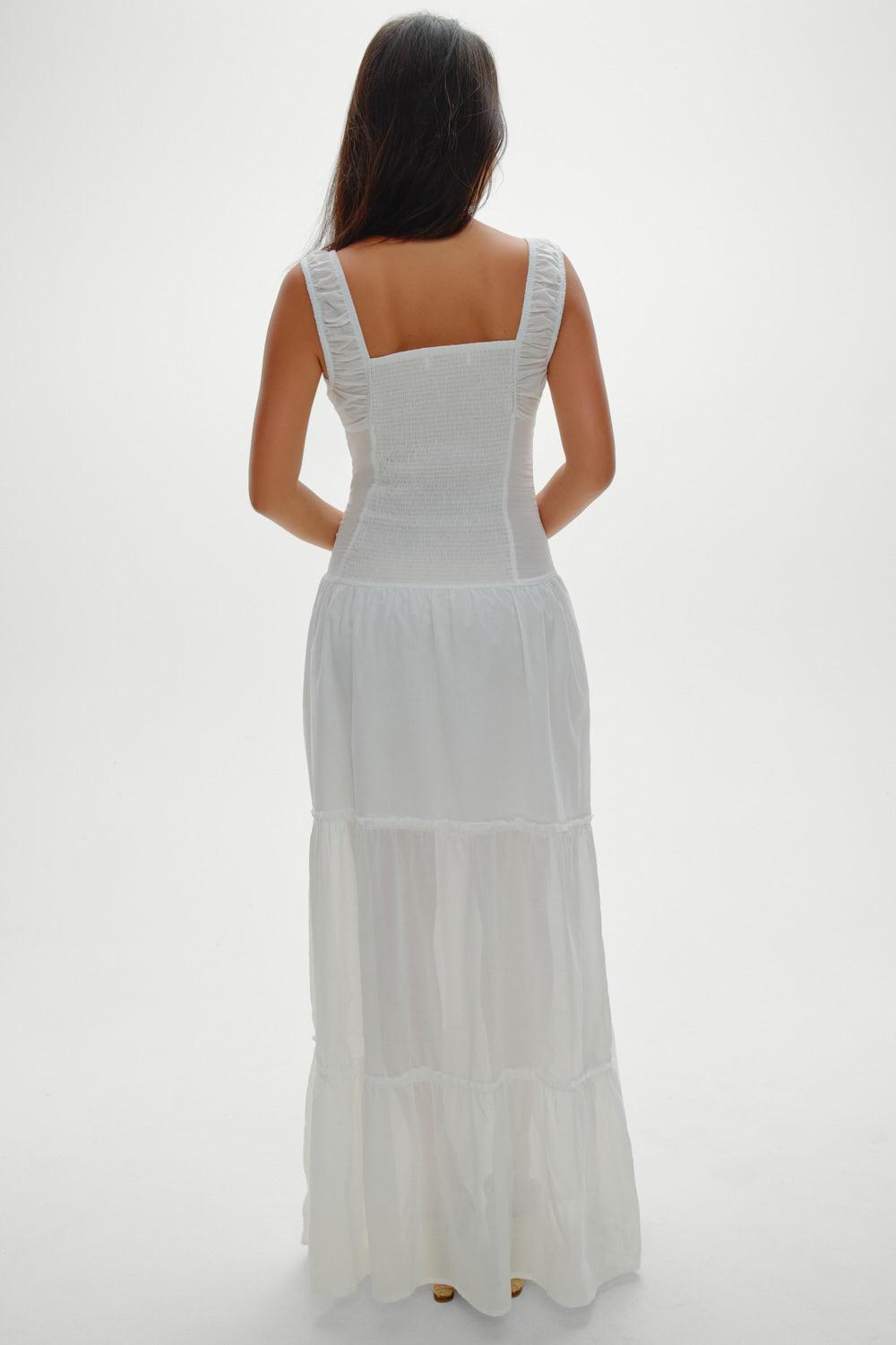 Christabelle Ruffle Maxi Dress - Sunrose Product Image